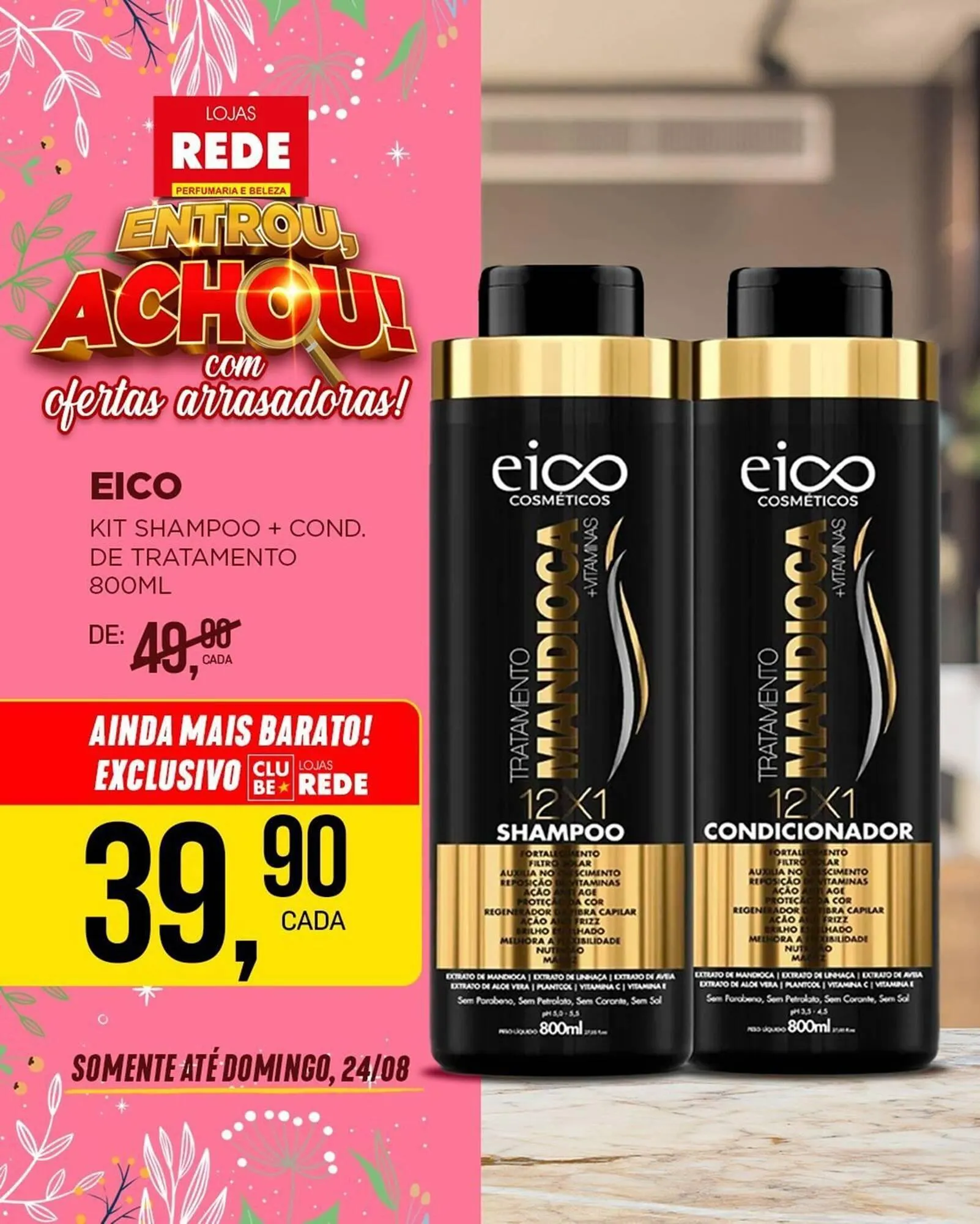 Encarte de Catálogo Lojas Rede 21 de agosto até 24 de agosto 2025 - Pagina 6