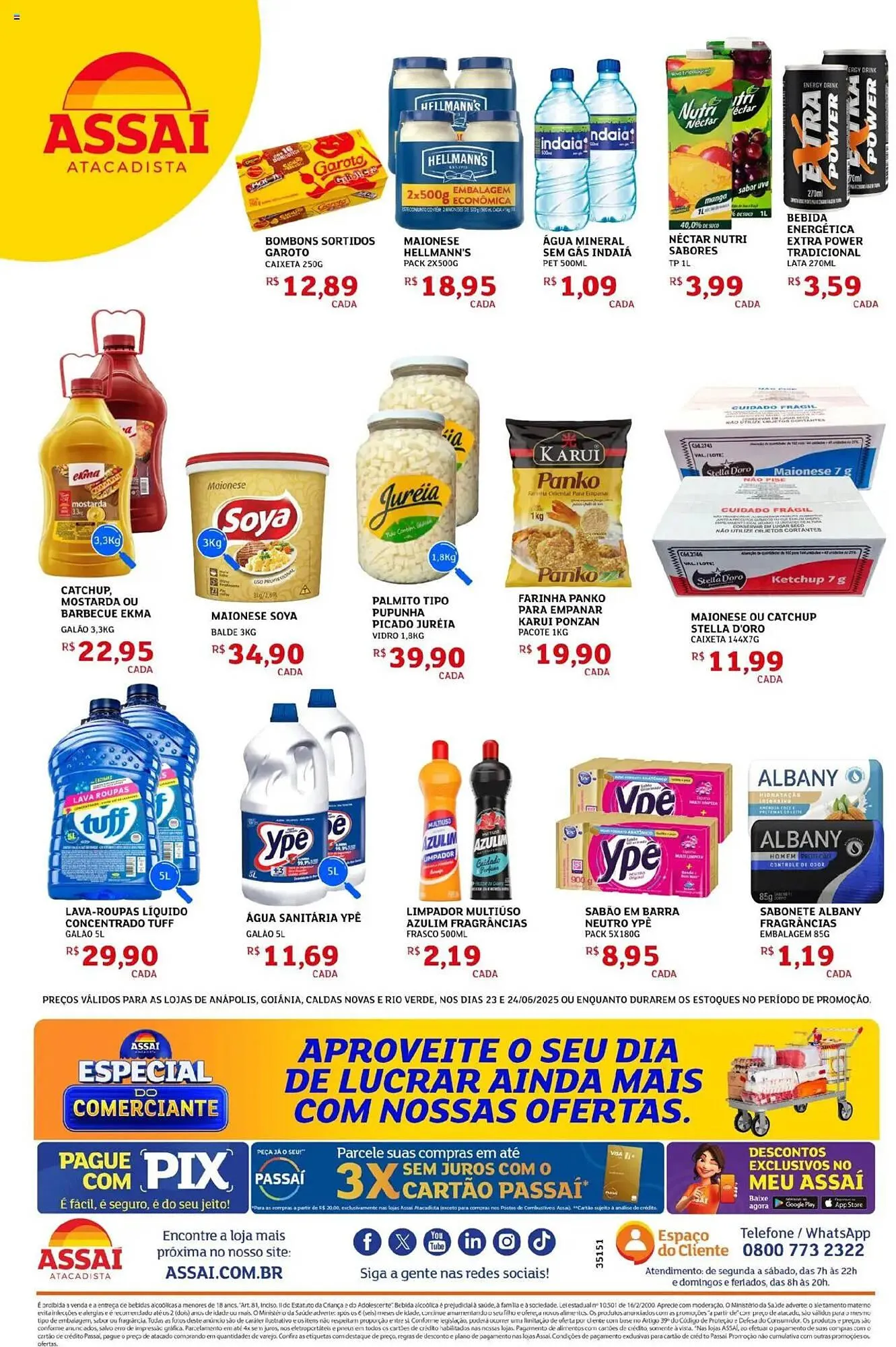 Encarte de Catálogo Assaí Atacadista 23 de junho até 24 de junho 2025 - Pagina 2