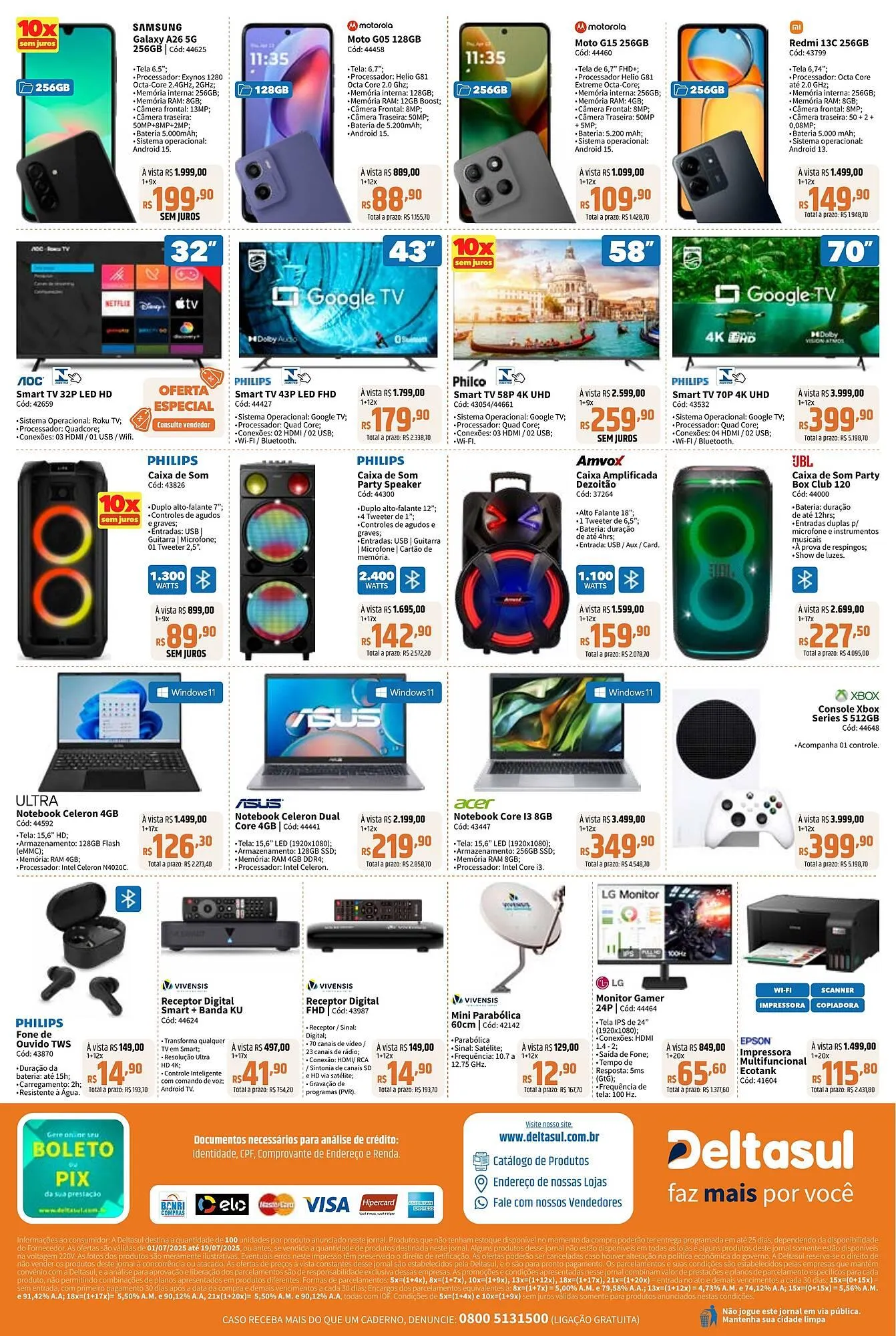 Encarte de Catálogo Deltasul 1 de julho até 19 de julho 2025 - Pagina 8