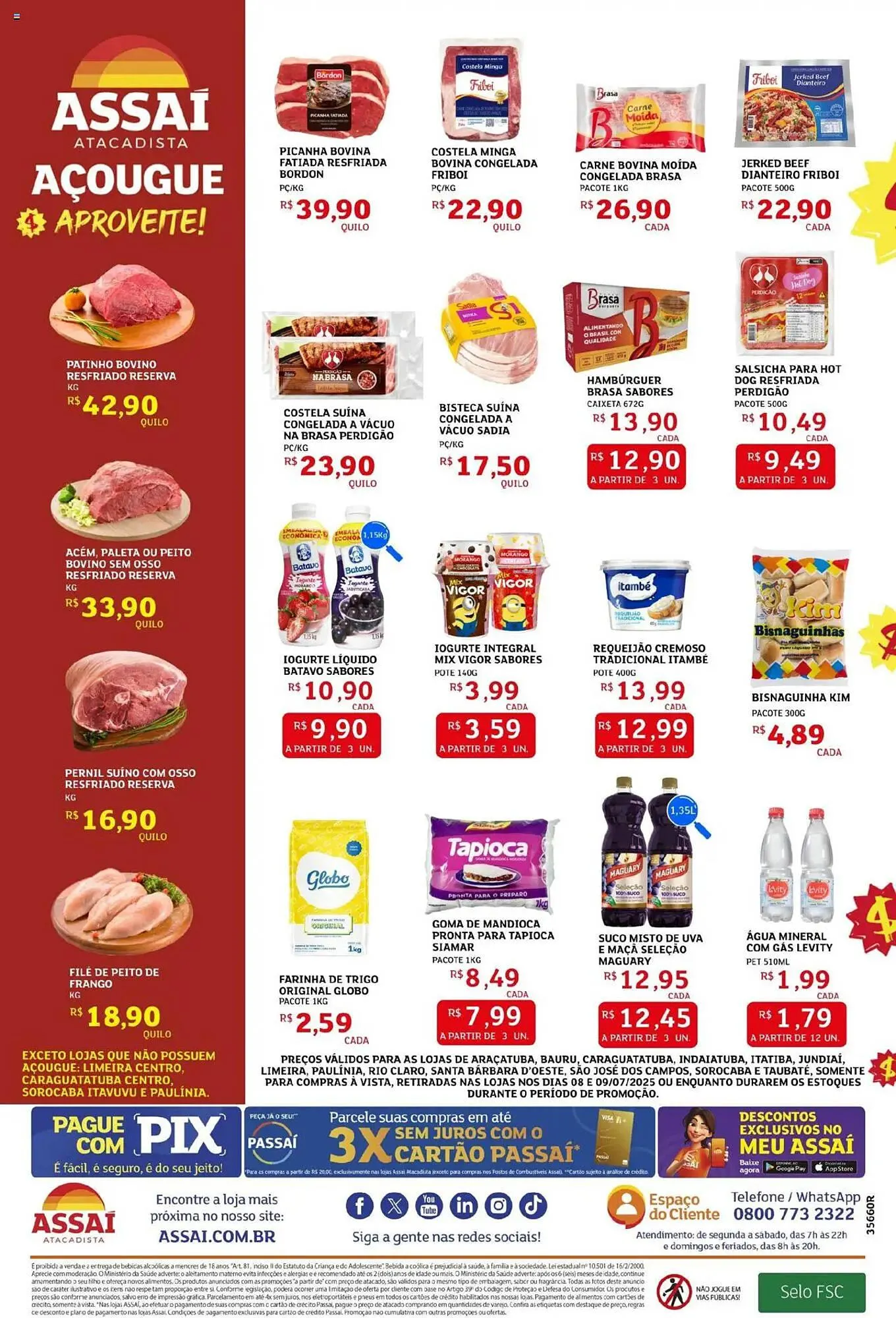 Encarte de Catálogo Assaí Atacadista 8 de julho até 10 de julho 2025 - Pagina 2
