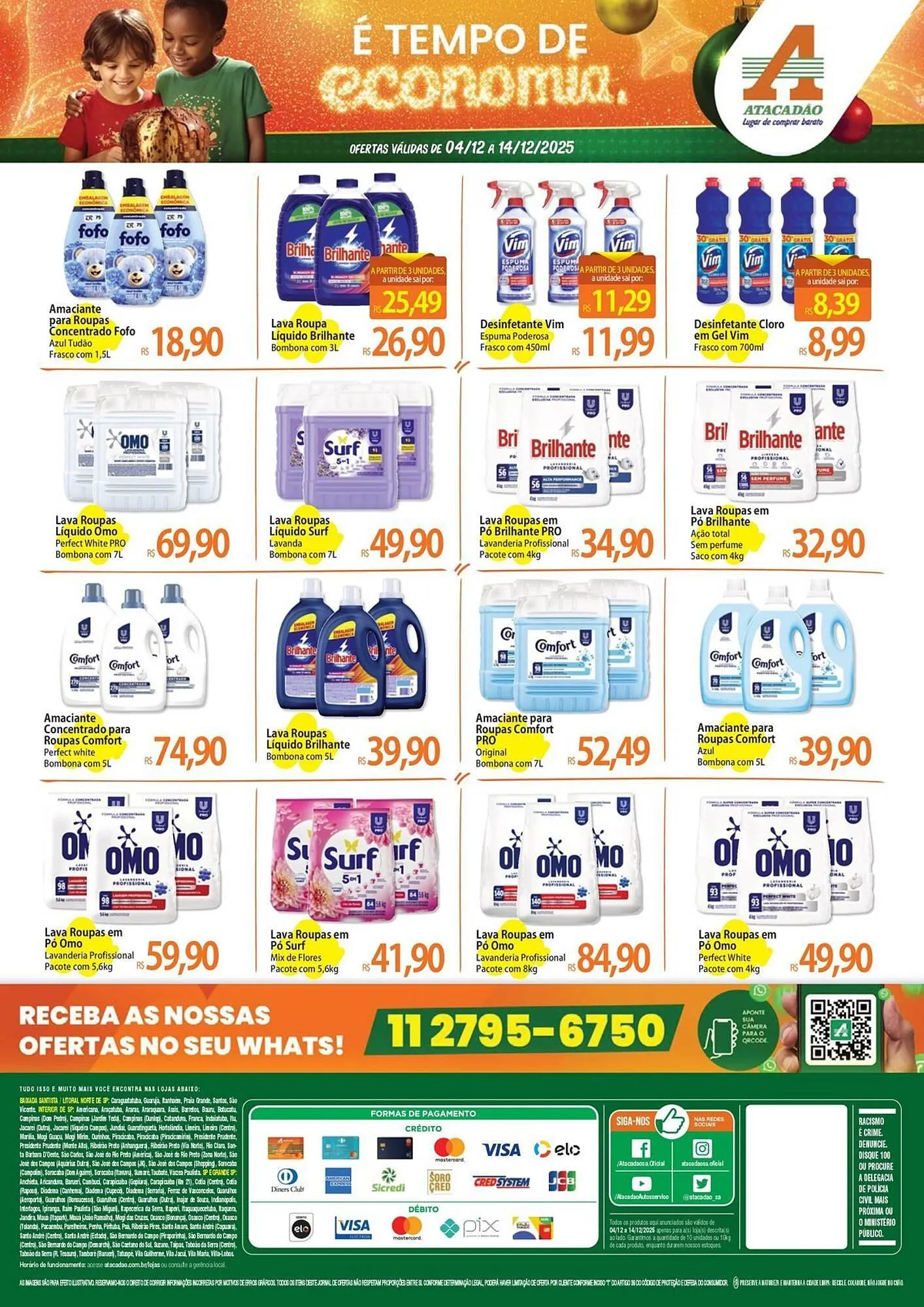 Encarte de Folheto Atacadão 4 de dezembro até 14 de dezembro 2025 - Pagina 2