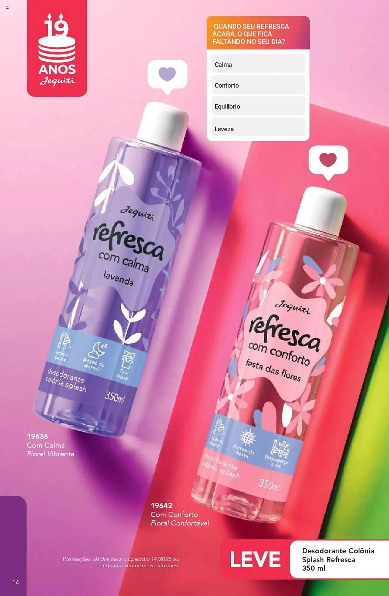 Encarte de Catálogo Jequiti 3 de outubro até 30 de outubro 2025 - Pagina 14