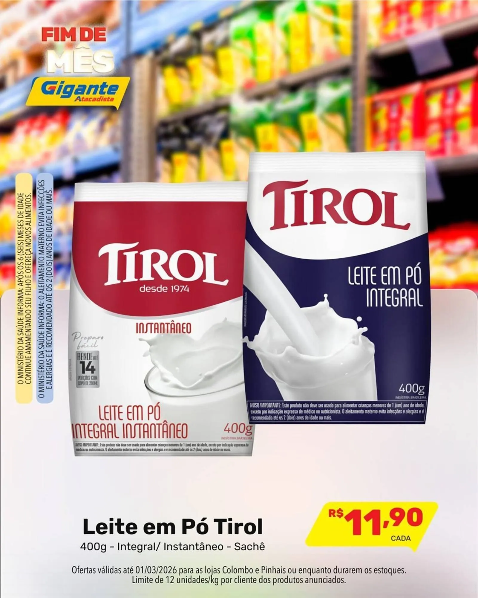 Encarte de Encarte Gigante Atacadista 27 de fevereiro até 1 de março 2026 - Pagina 2