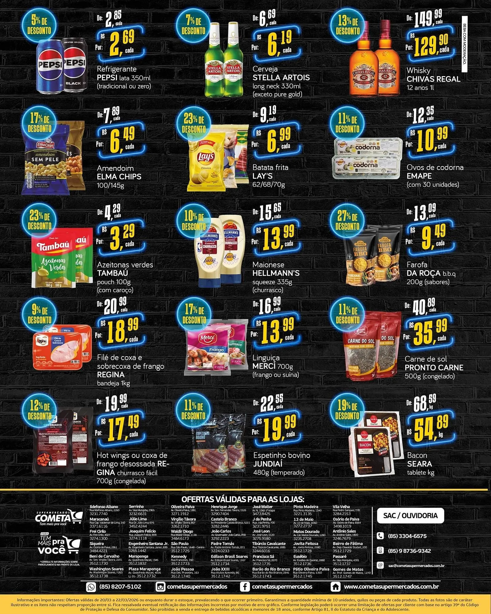 Encarte de Encarte Cometa Supermercados 19 de março até 22 de março 2026 - Pagina 2