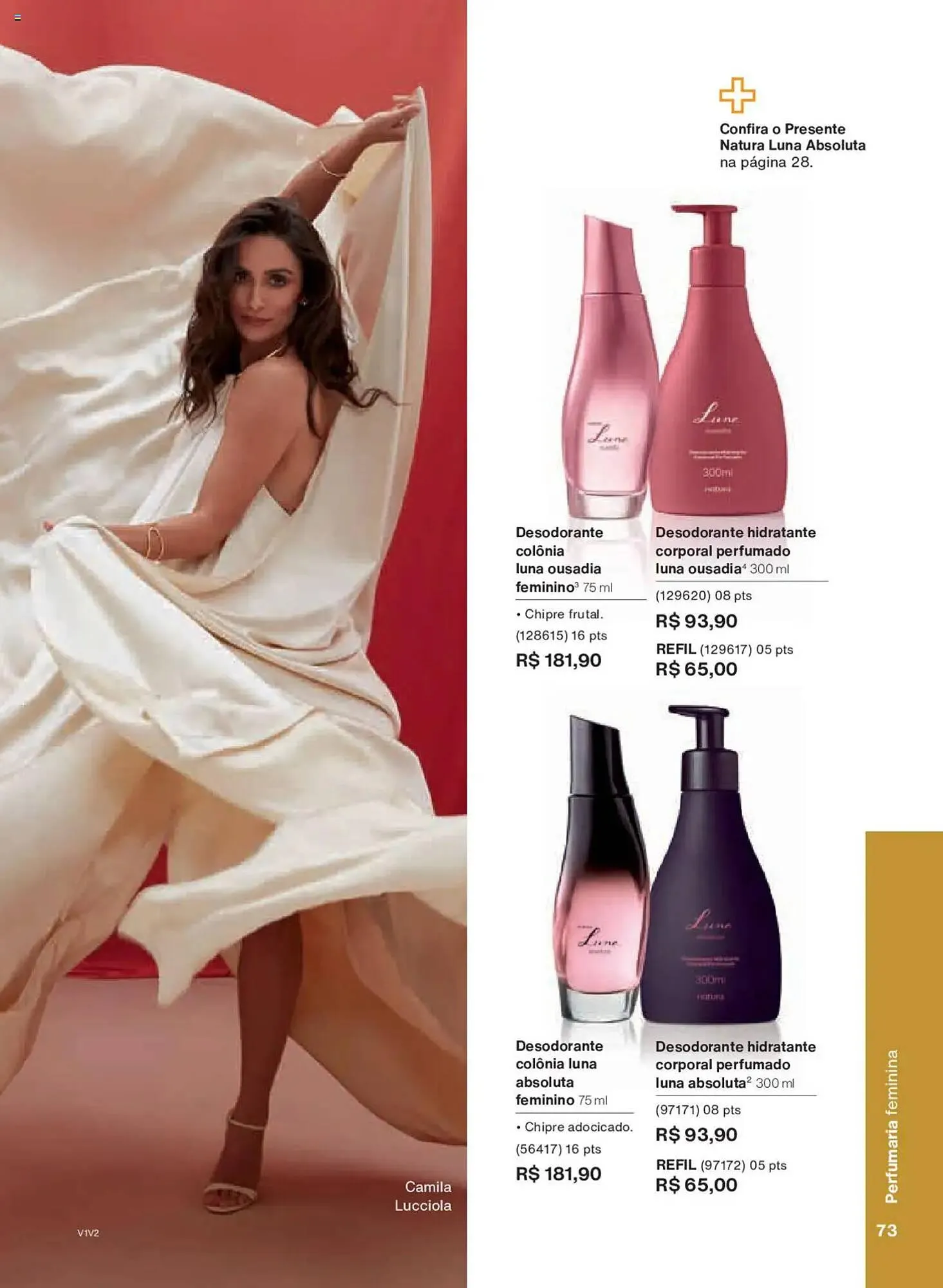 Encarte de Catálogo Natura 14 de outubro até 4 de novembro 2025 - Pagina 73