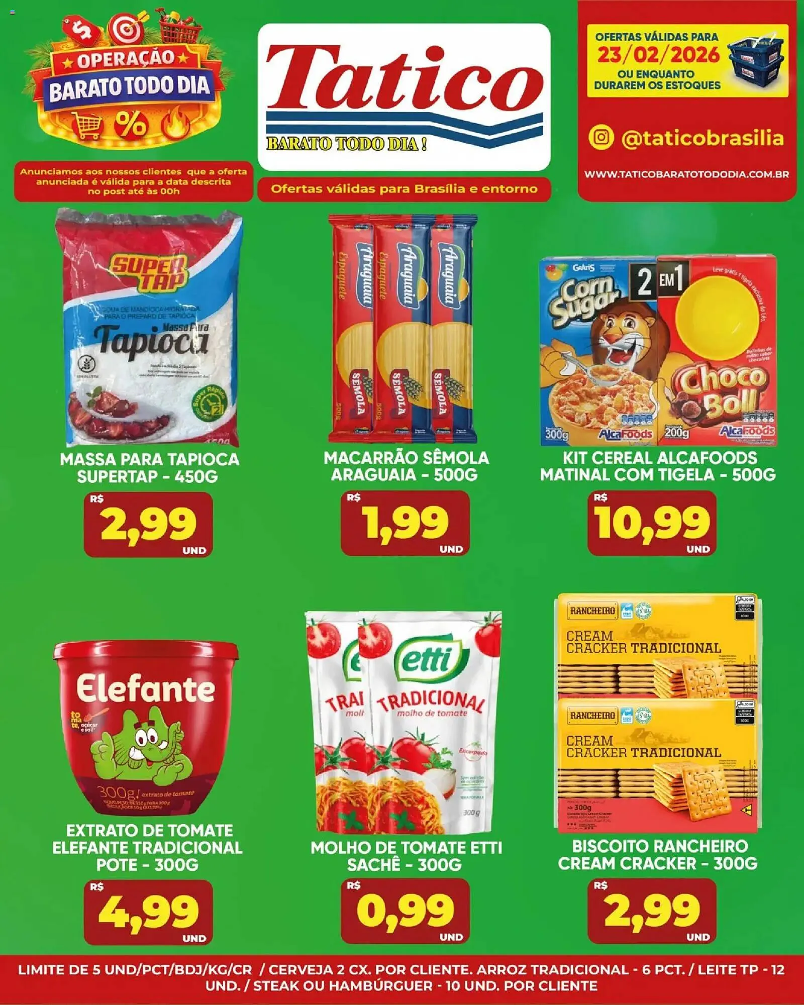 Encarte de Tabloide Tatico 23 de fevereiro até 23 de fevereiro 2026 - Pagina 4