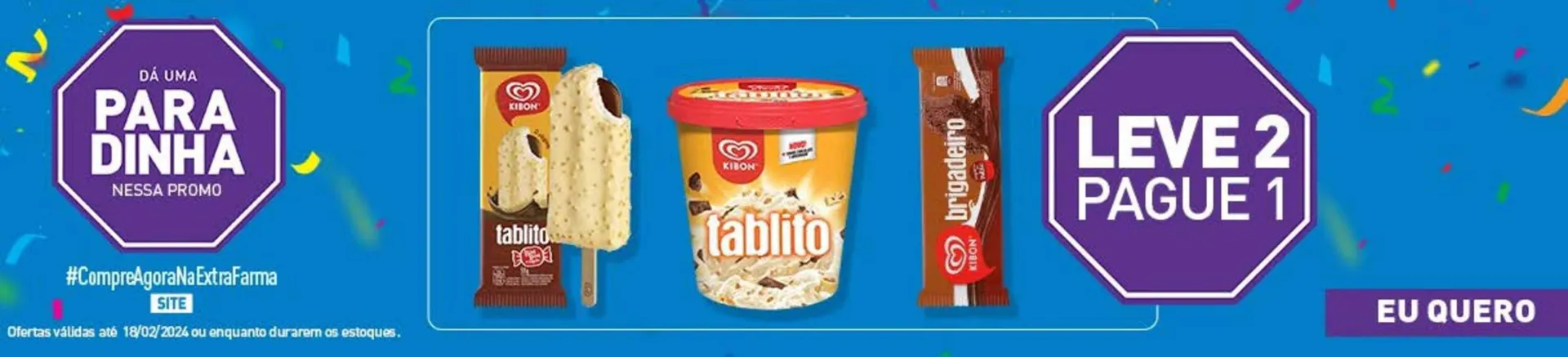 Encarte de Catálogo Extrafarma 14 de fevereiro até 29 de fevereiro 2024 - Pagina 1