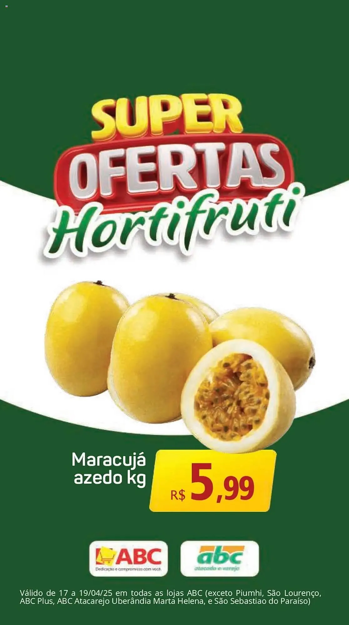 Encarte de Catálogo Supermercados ABC 17 de abril até 19 de abril 2025 - Pagina 3
