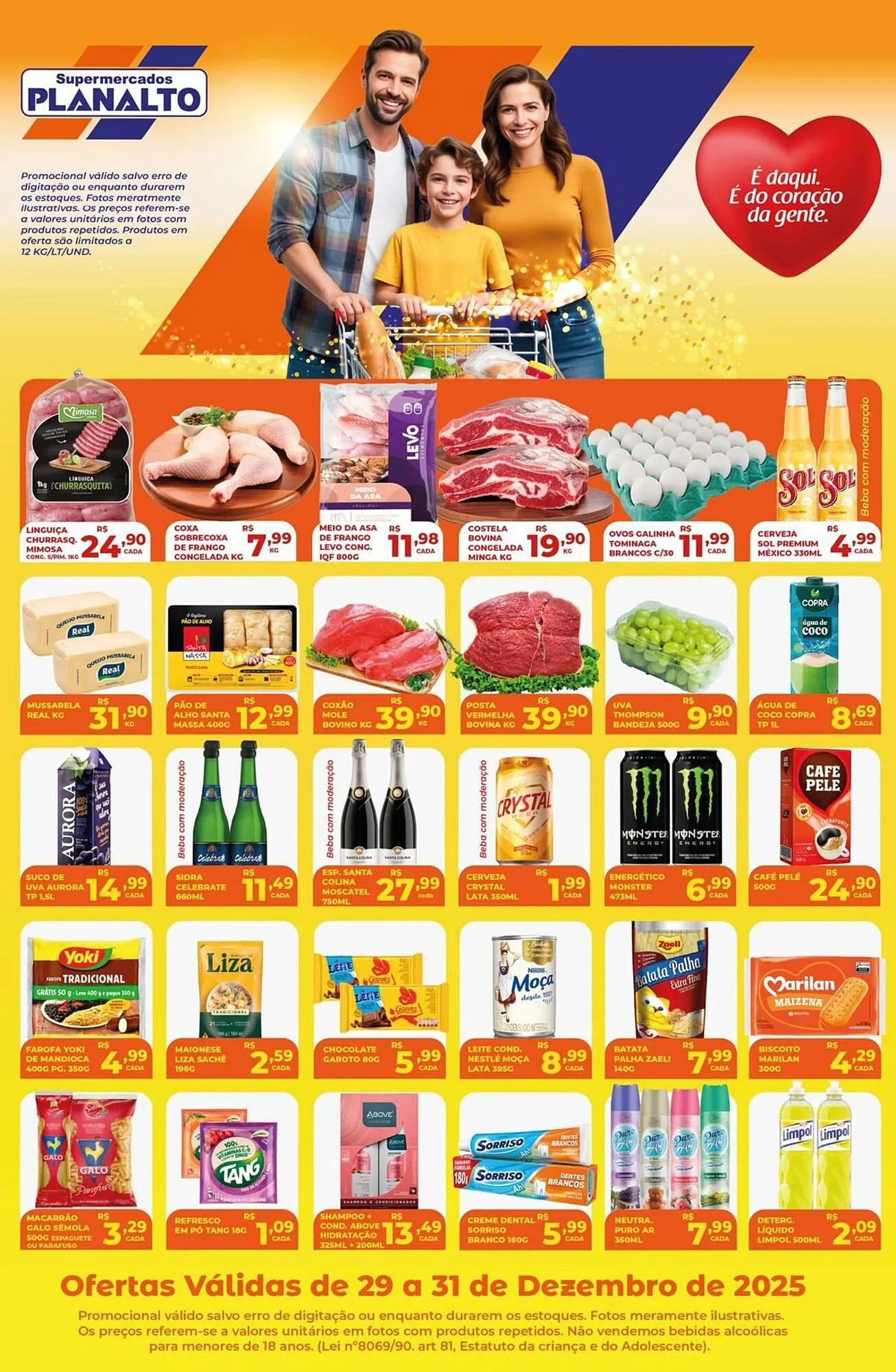 Encarte de Catálogo Supermercados Planalto 30 de dezembro até 31 de dezembro 2025 - Pagina 1