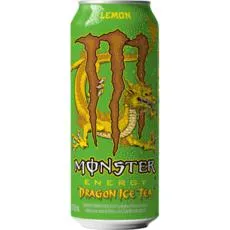 Energético Lemon MONSTER Dragon Ice Tea Lata 473ml