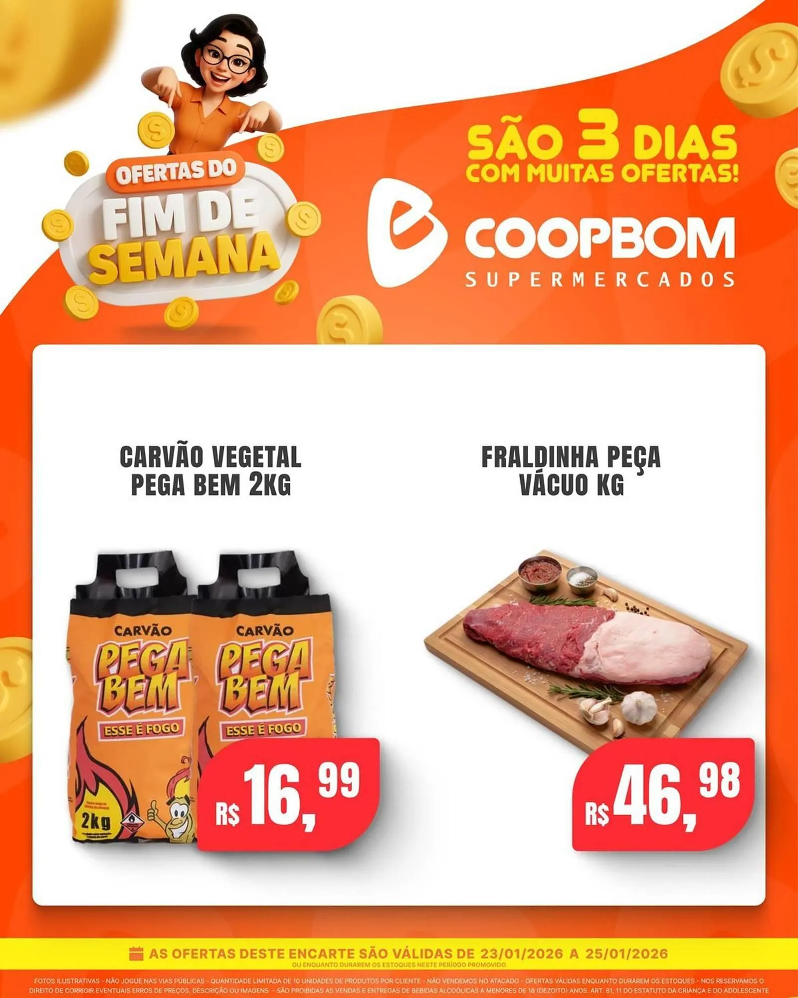Encarte de Tabloide CoopBom 23 de janeiro até 25 de janeiro 2026 - Pagina 4