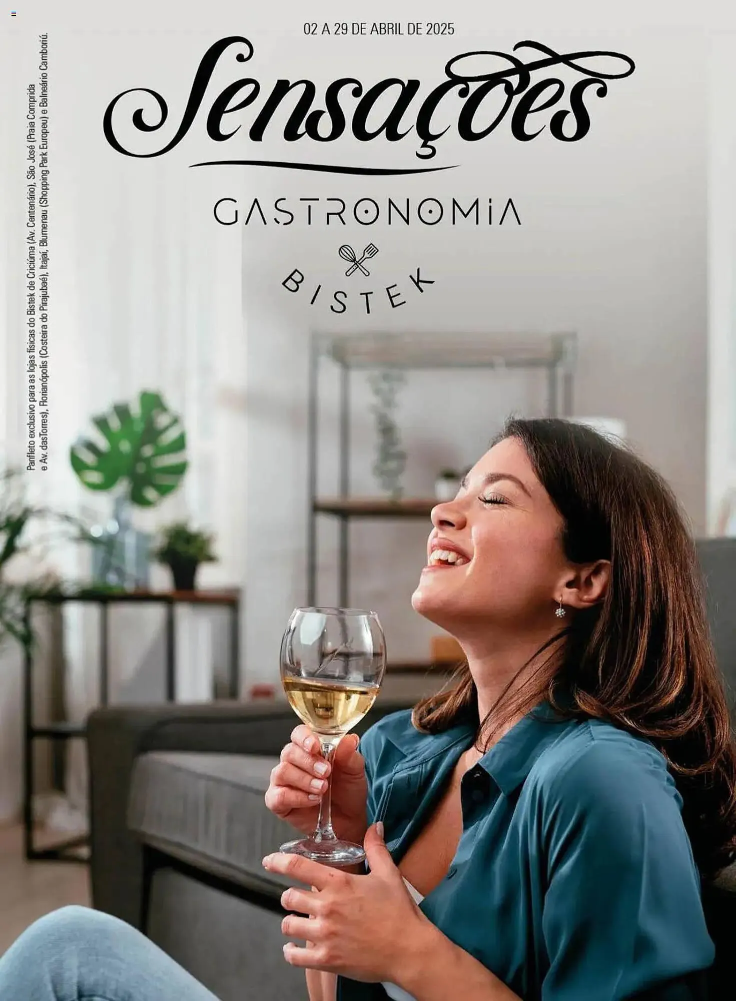 Encarte de Catálogo Bistek Supermercados 2 de abril até 29 de abril 2025 - Pagina 1