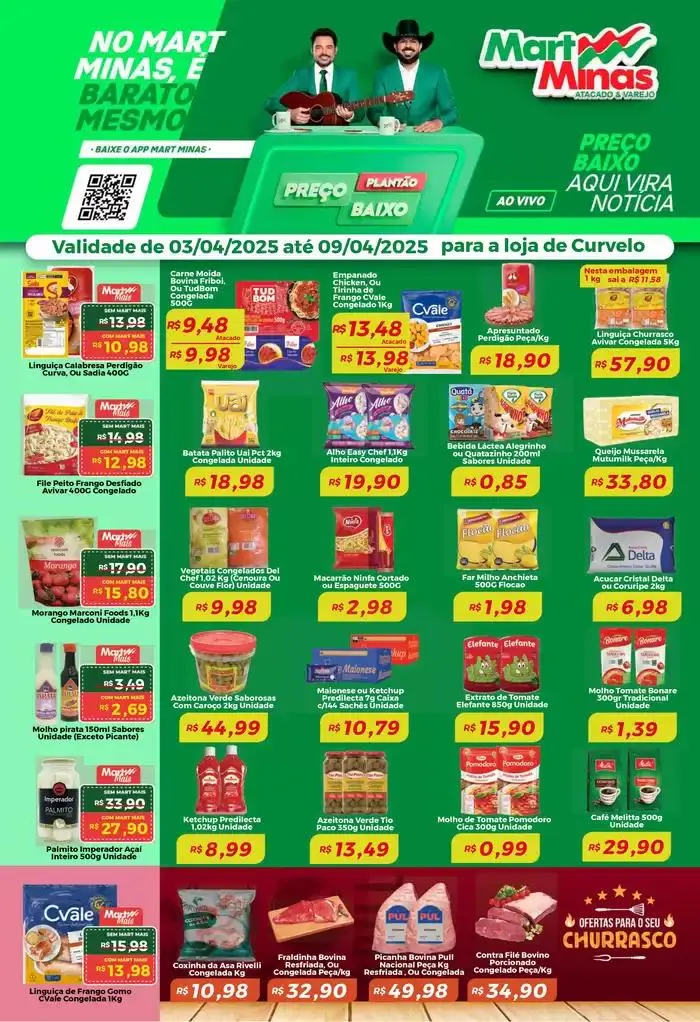 Encarte de Ofertas exclusivas para nossos clientes 3 de abril até 9 de abril 2025 - Pagina 1