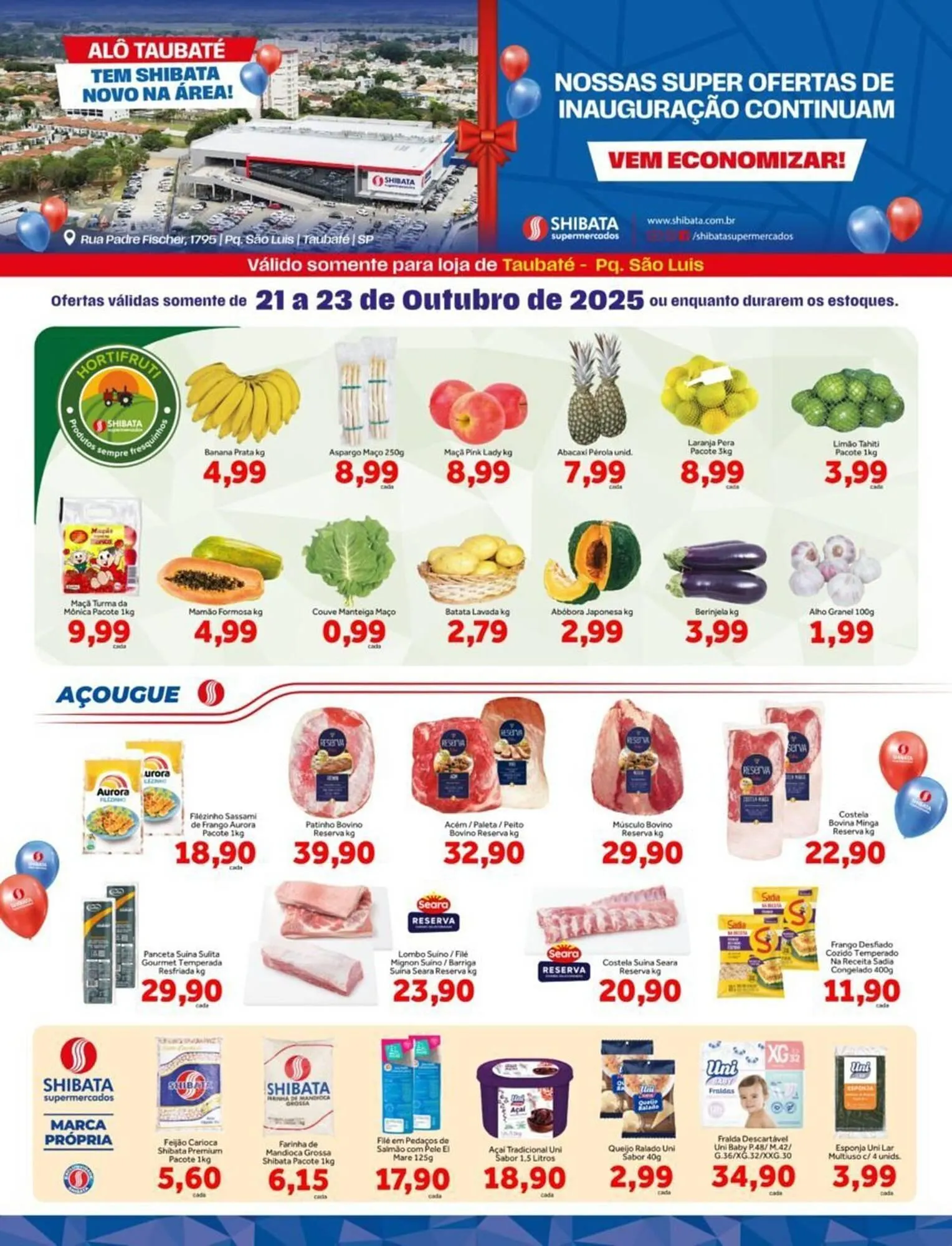 Folheto Shibata Supermercados - 1