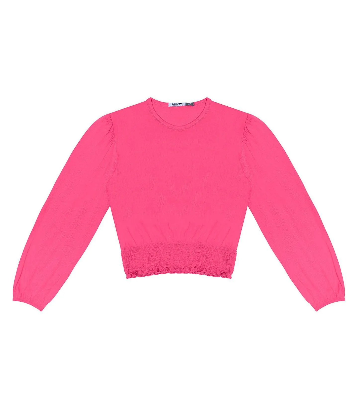Blusão Juvenil Feminino Manga longa Minty Rosa