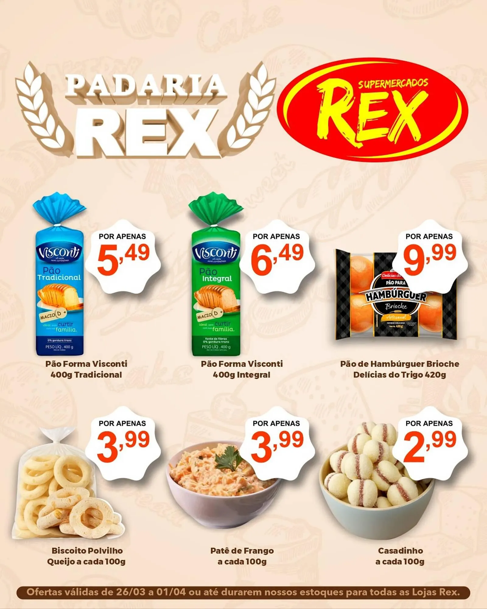 Encarte de Catálogo Supermercados Rex 30 de março até 1 de abril 2026 - Pagina 2