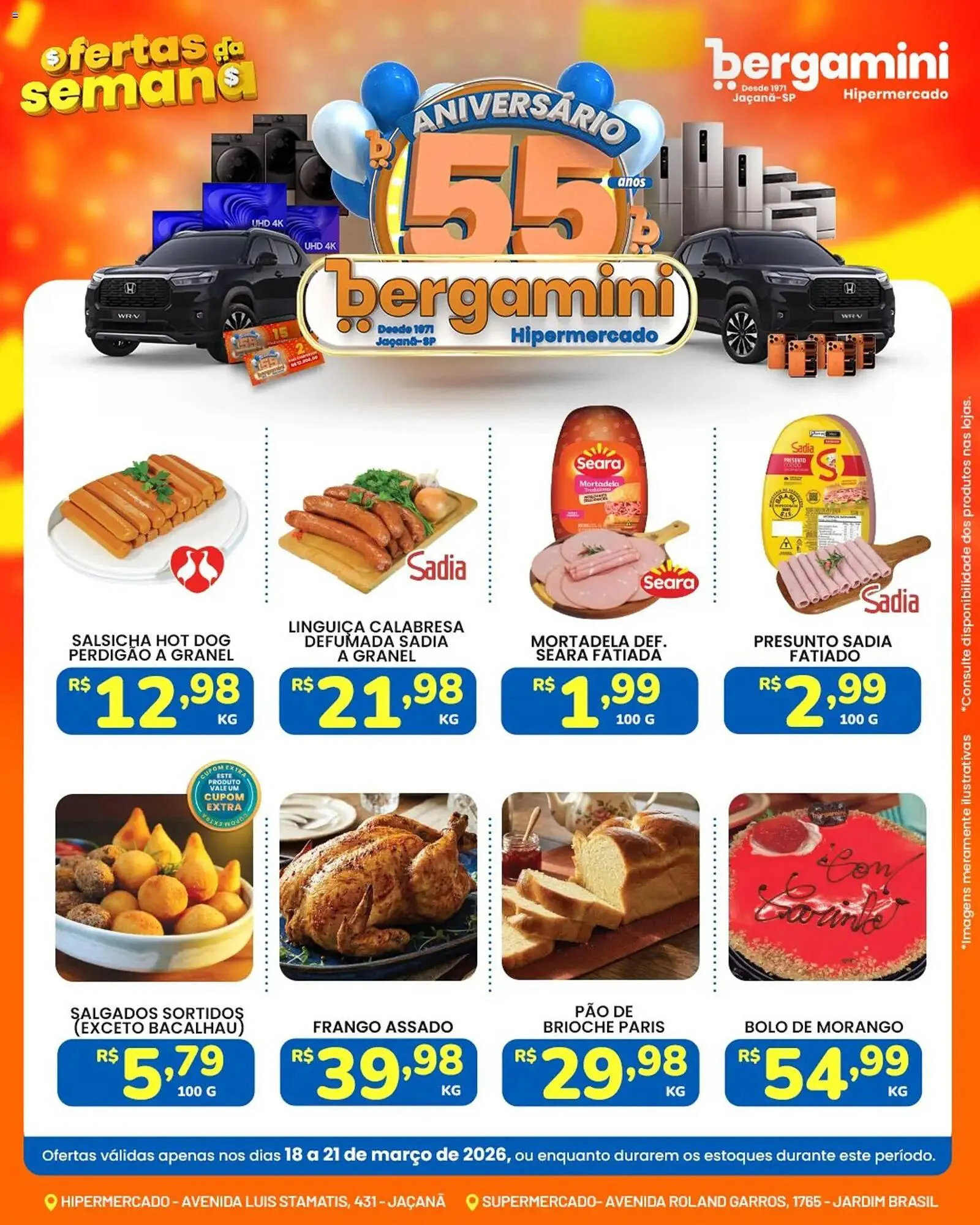 Encarte de Catálogo Supermercado Bergamini 18 de março até 21 de março 2026 - Pagina 4