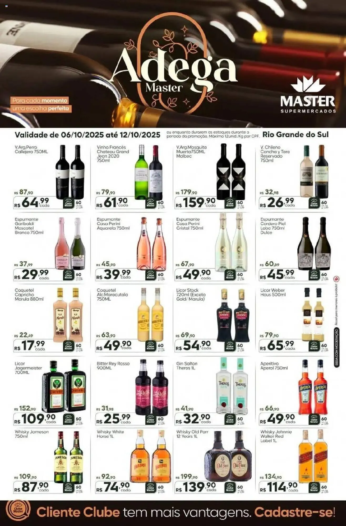 Folheto Master Supermercados - 1