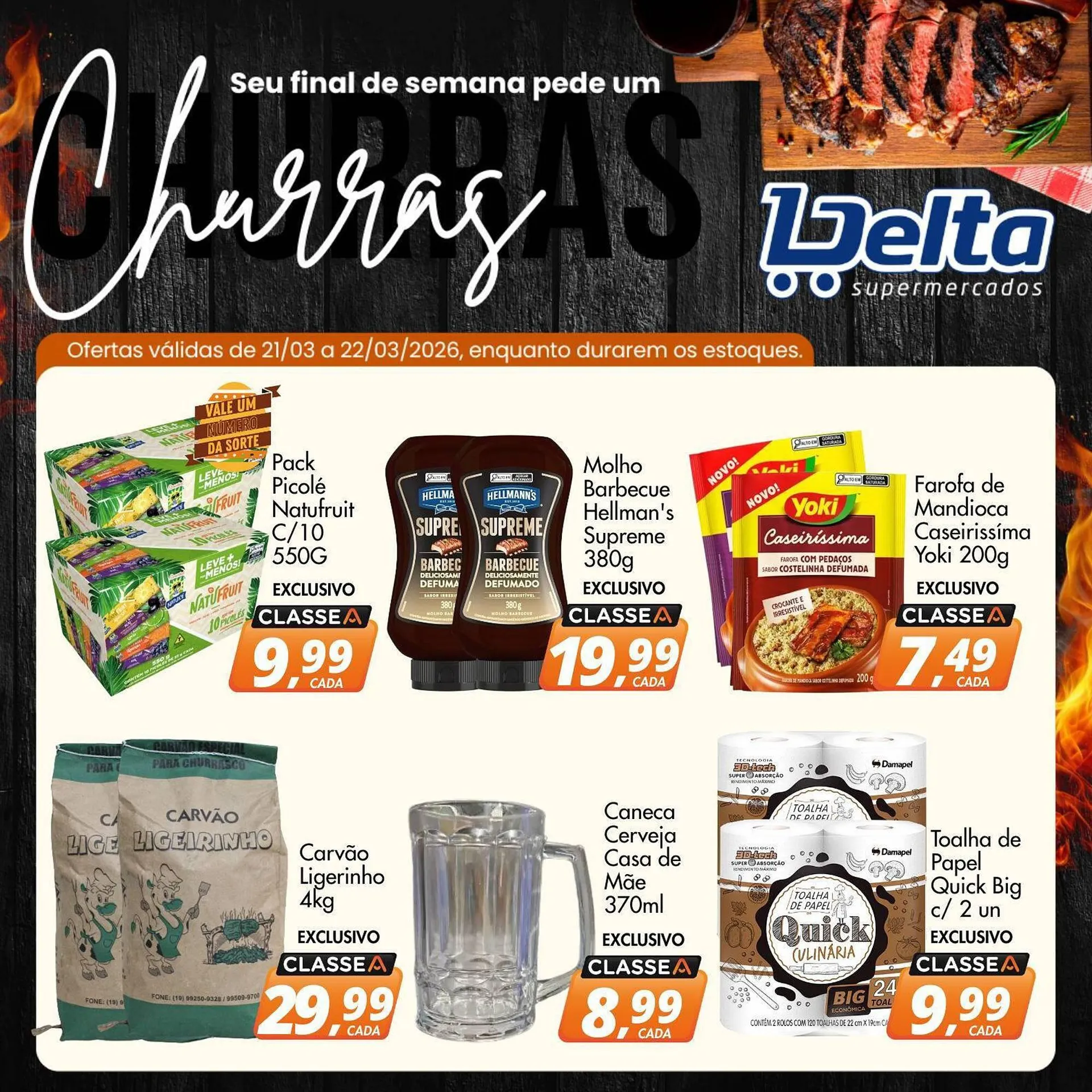 Encarte de Catálogo Delta Supermercados 21 de março até 22 de março 2026 - Pagina 3