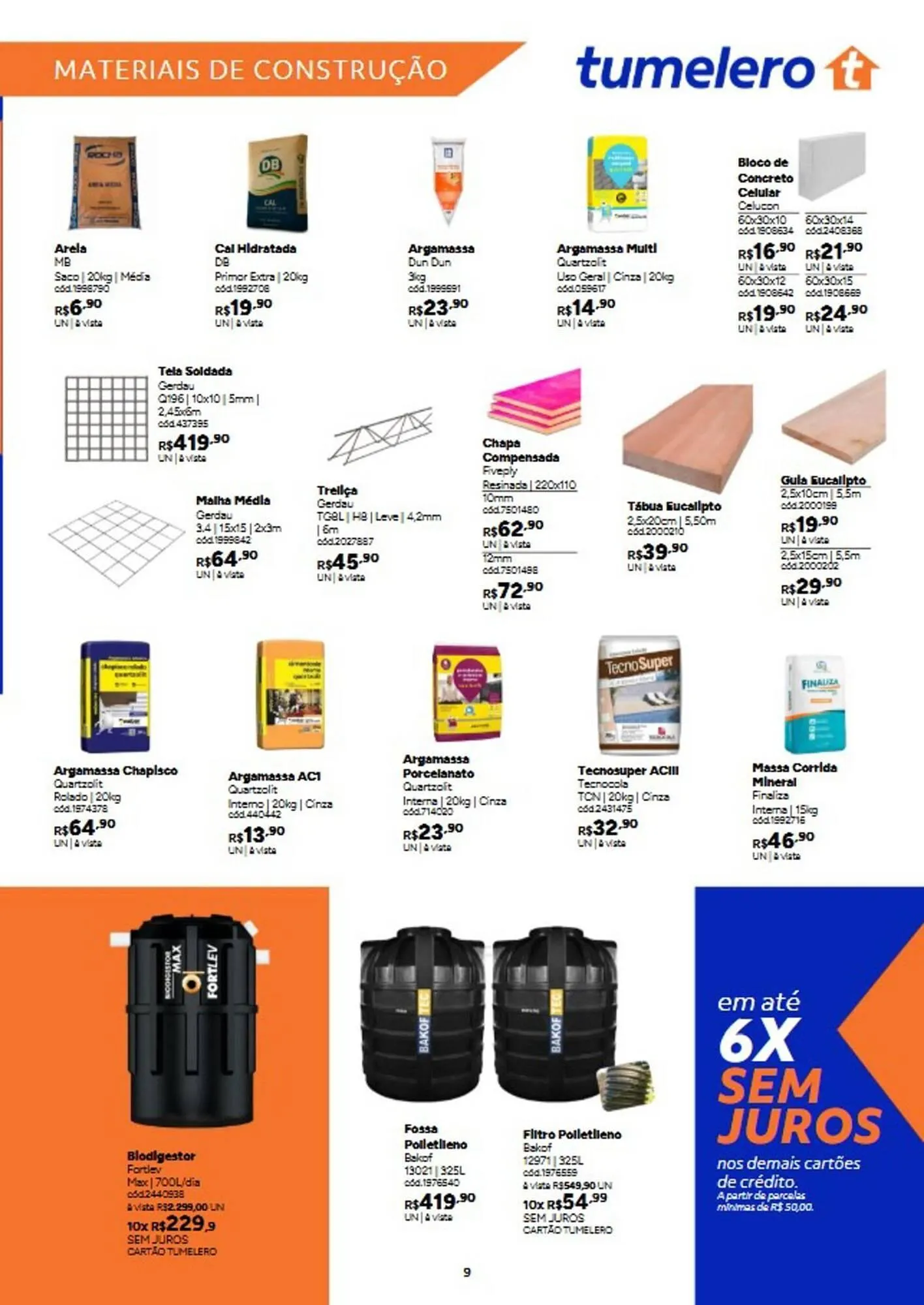 Encarte de Catálogo Tumelero 3 de março até 25 de março 2026 - Pagina 9