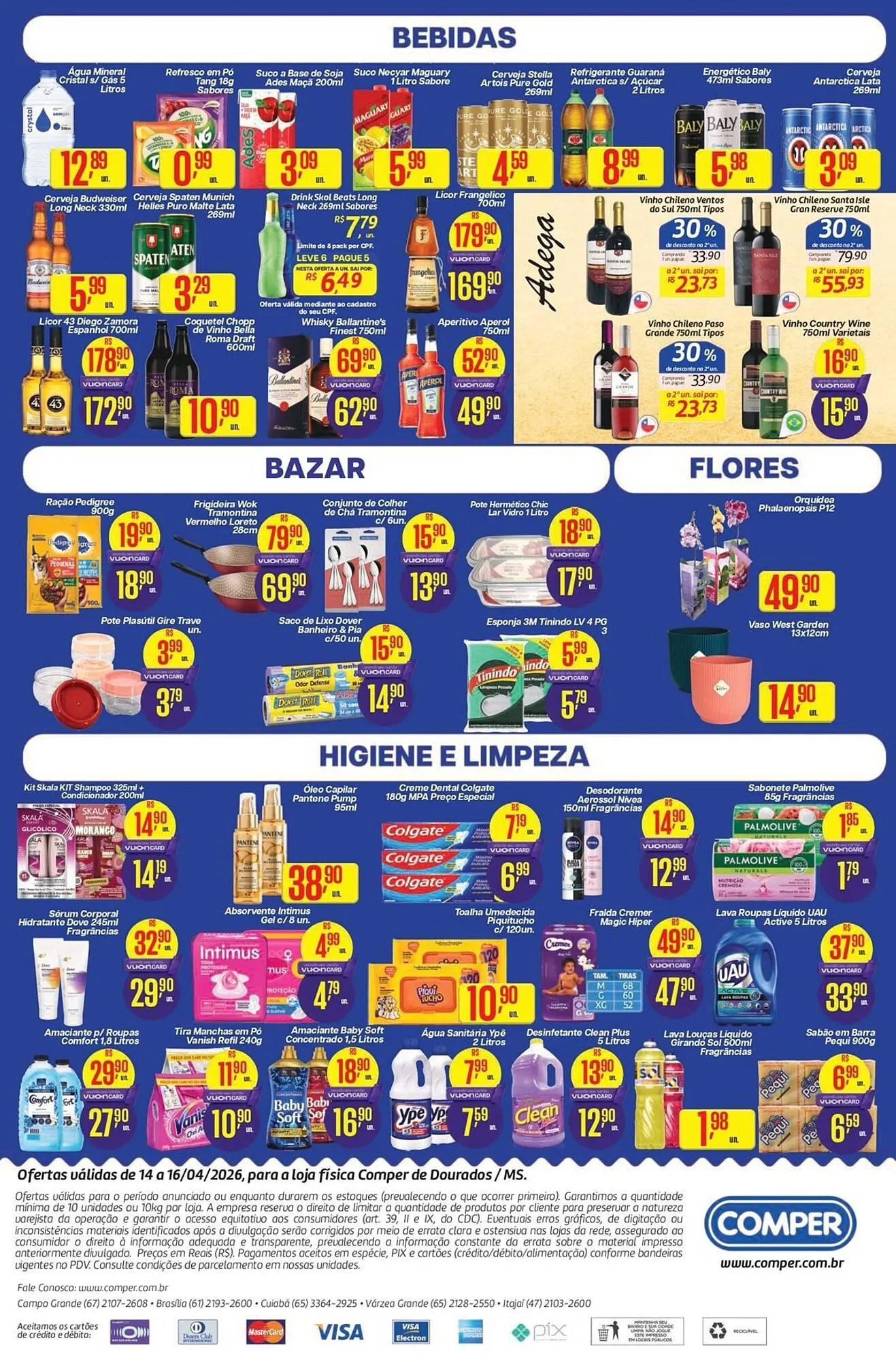 Encarte de Folheto Comper 14 de abril até 16 de abril 2026 - Pagina 4