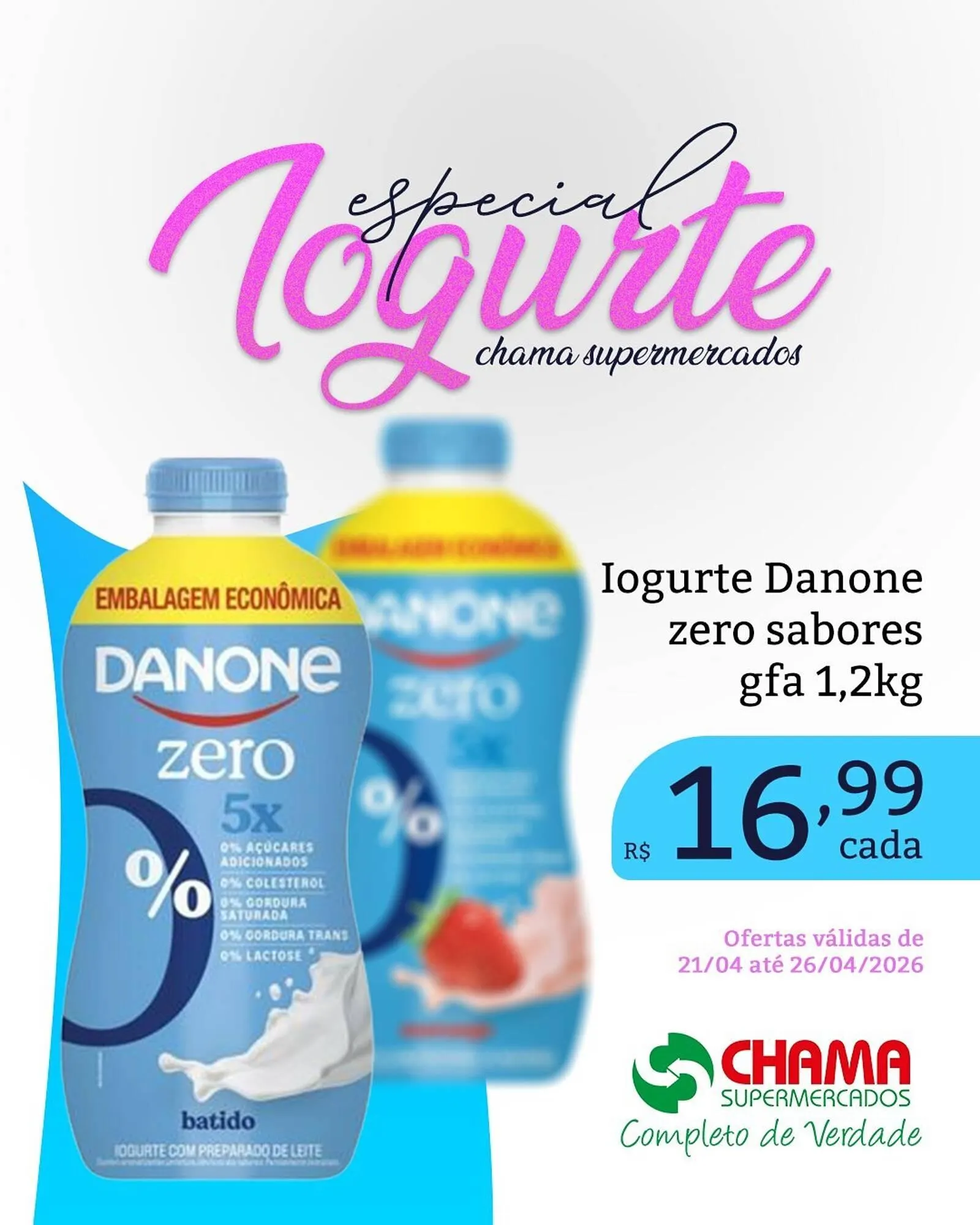 Encarte de Catálogo Chama Supermercados 21 de abril até 26 de abril 2026 - Pagina 5