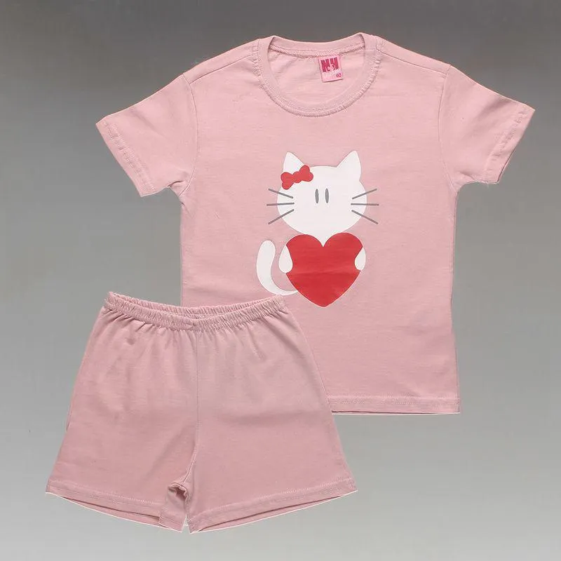 Conjunto Pijama Gatinha - 254