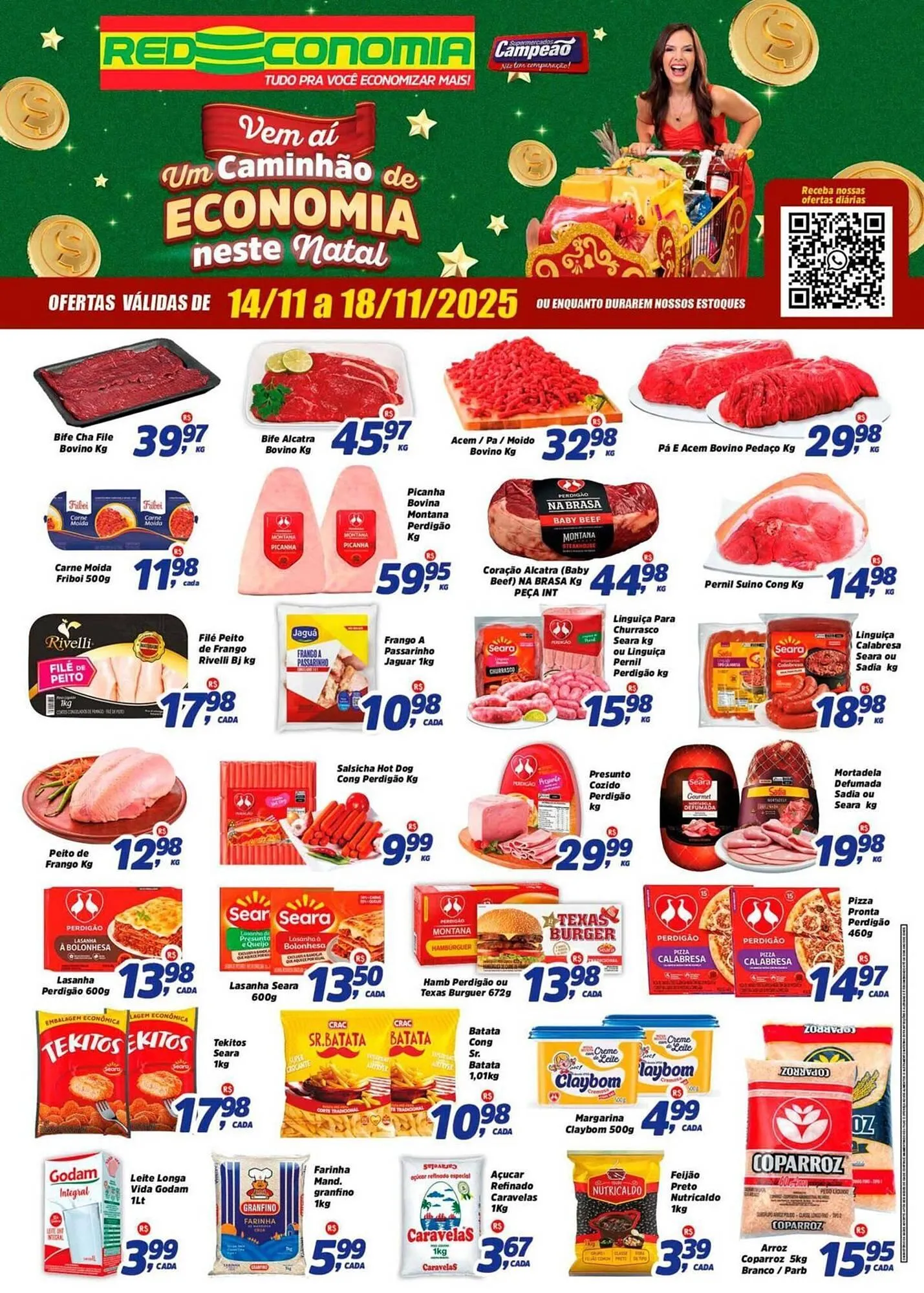 Encarte de Encarte Supermercados Campeão 14 de novembro até 18 de novembro 2025 - Pagina 1