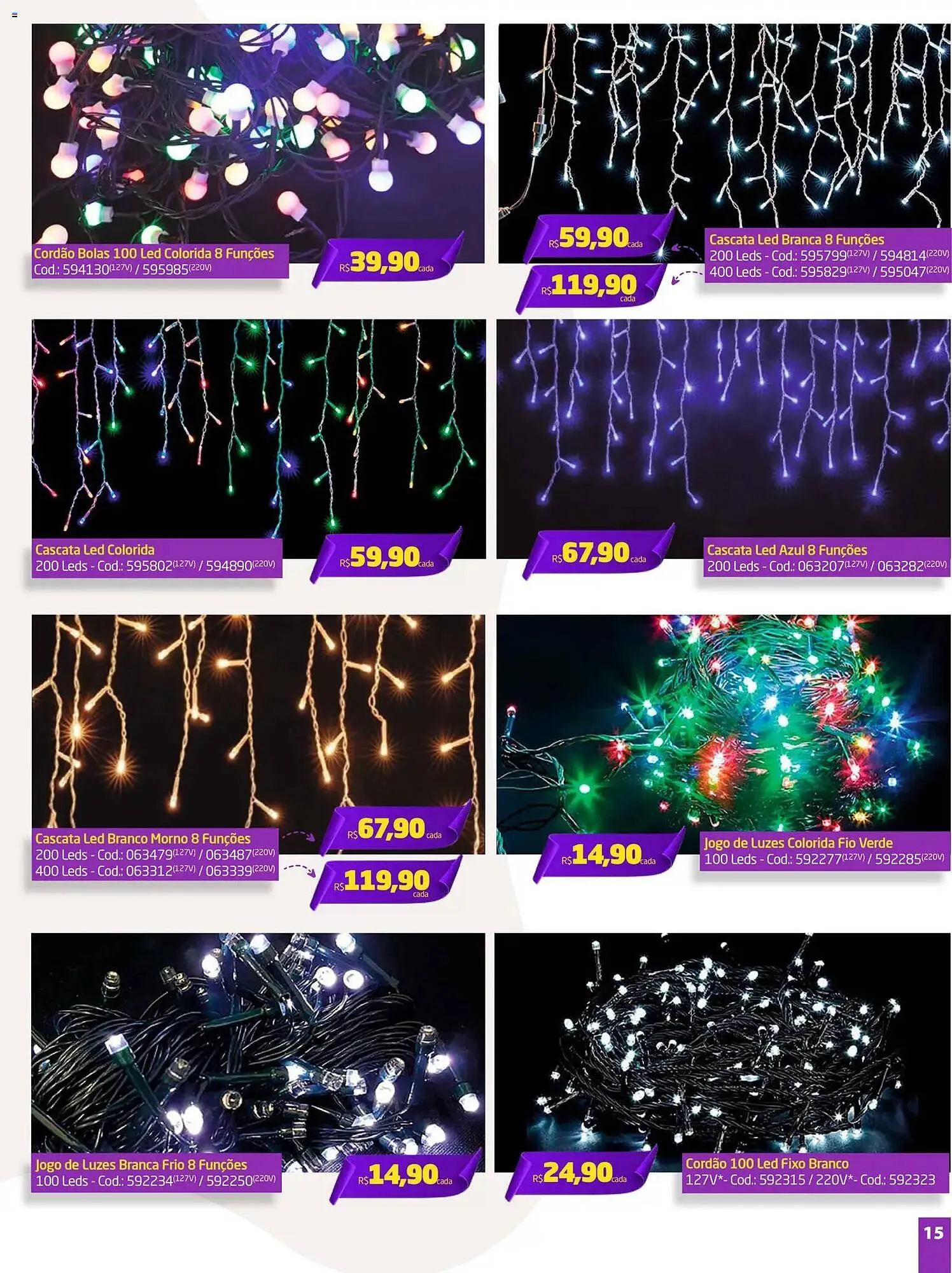 Encarte de Catálogo Preçolândia 7 de novembro até 31 de dezembro 2025 - Pagina 15