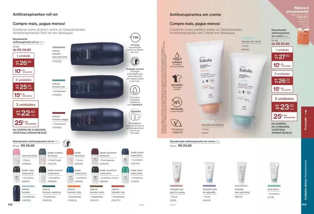 Encarte de Revista Natura Ciclo 5 11 de março até 16 de abril 2025 - Pagina 72