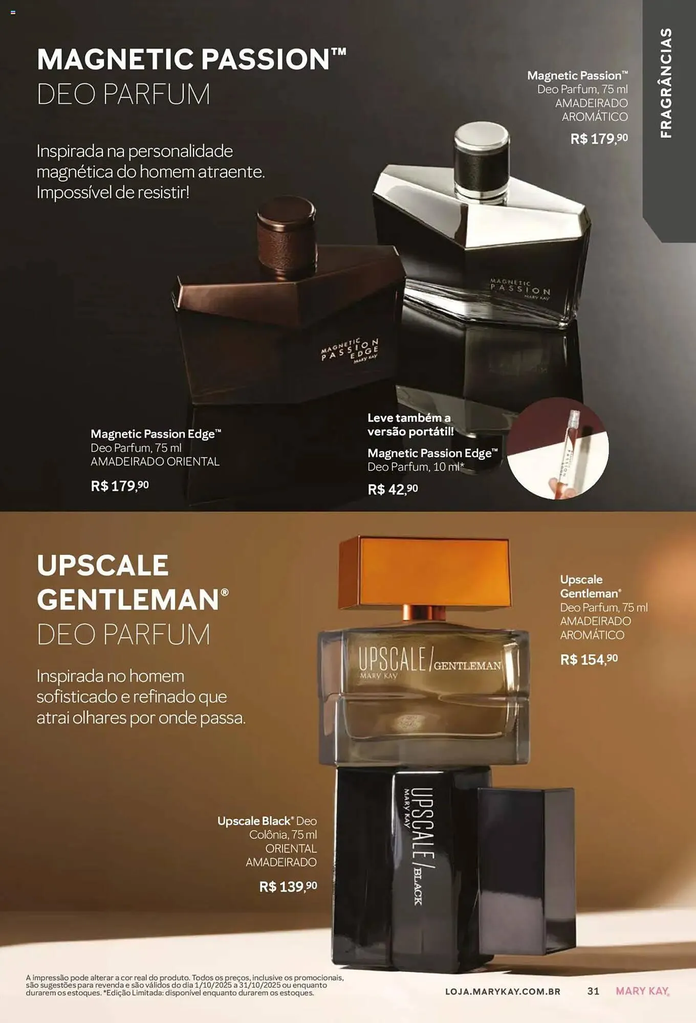 Encarte de Revista Mary Kay 1 de outubro até 1 de novembro 2025 - Pagina 31