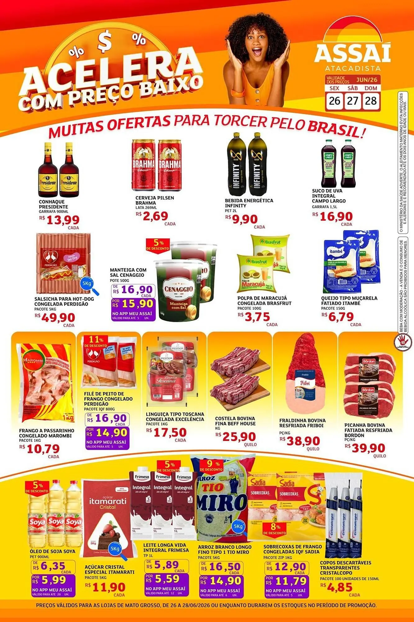 Encarte de Encarte Assaí Atacadista 26 de junho até 29 de junho 2026 - Pagina 1
