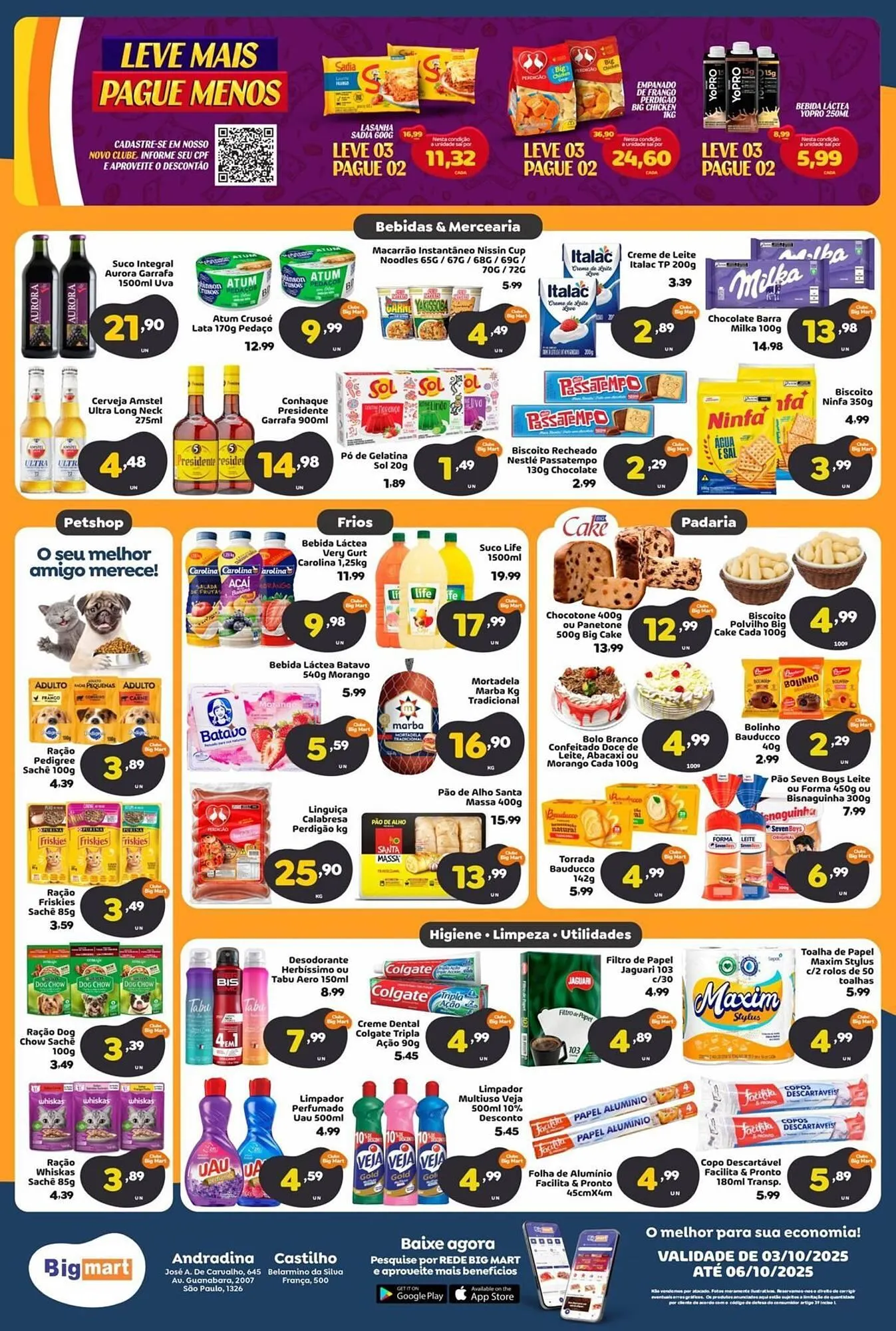 Encarte de Catálogo Bigmart 3 de outubro até 6 de outubro 2025 - Pagina 2