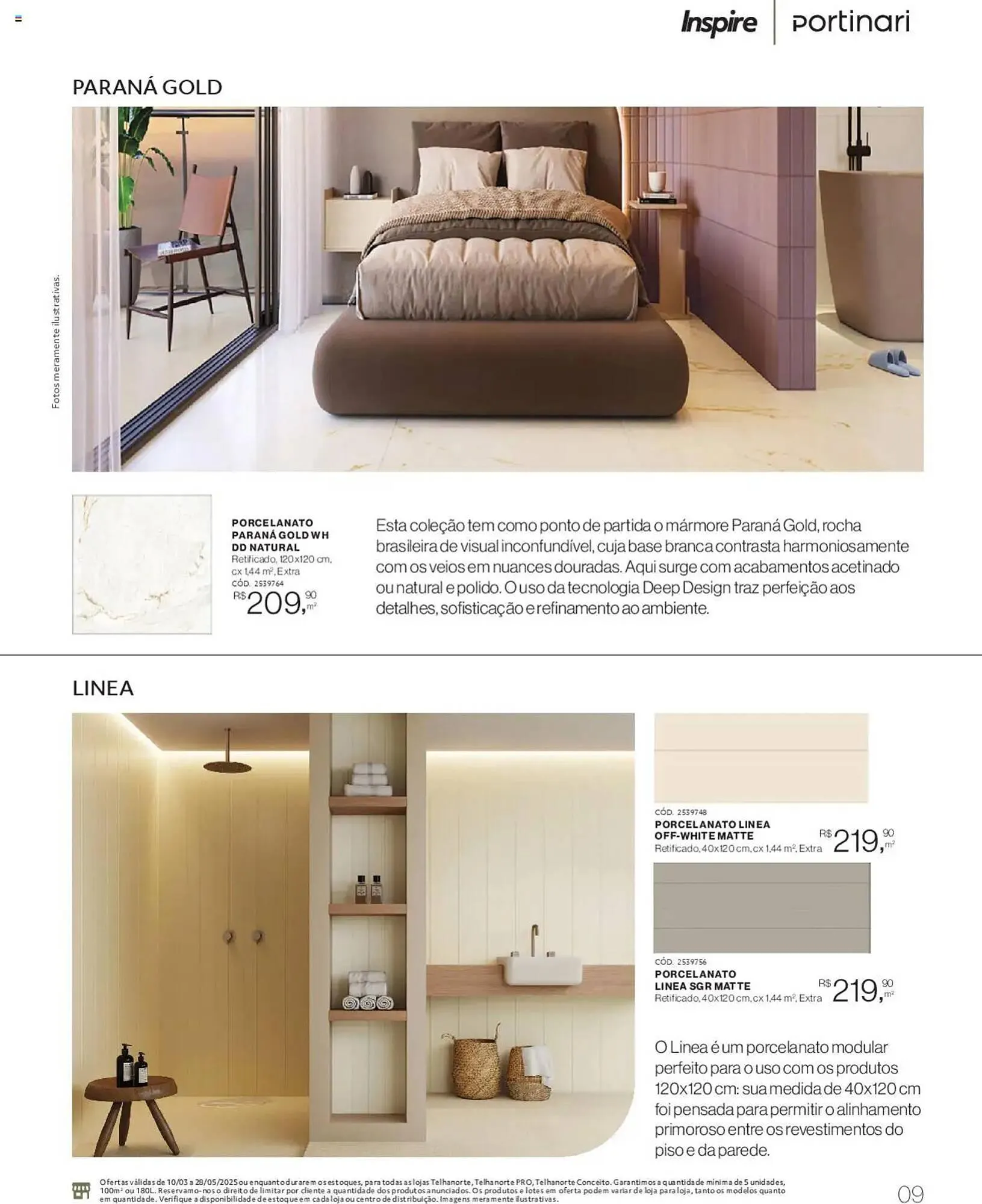 Encarte de Catálogo Telhanorte 10 de março até 28 de maio 2025 - Pagina 9