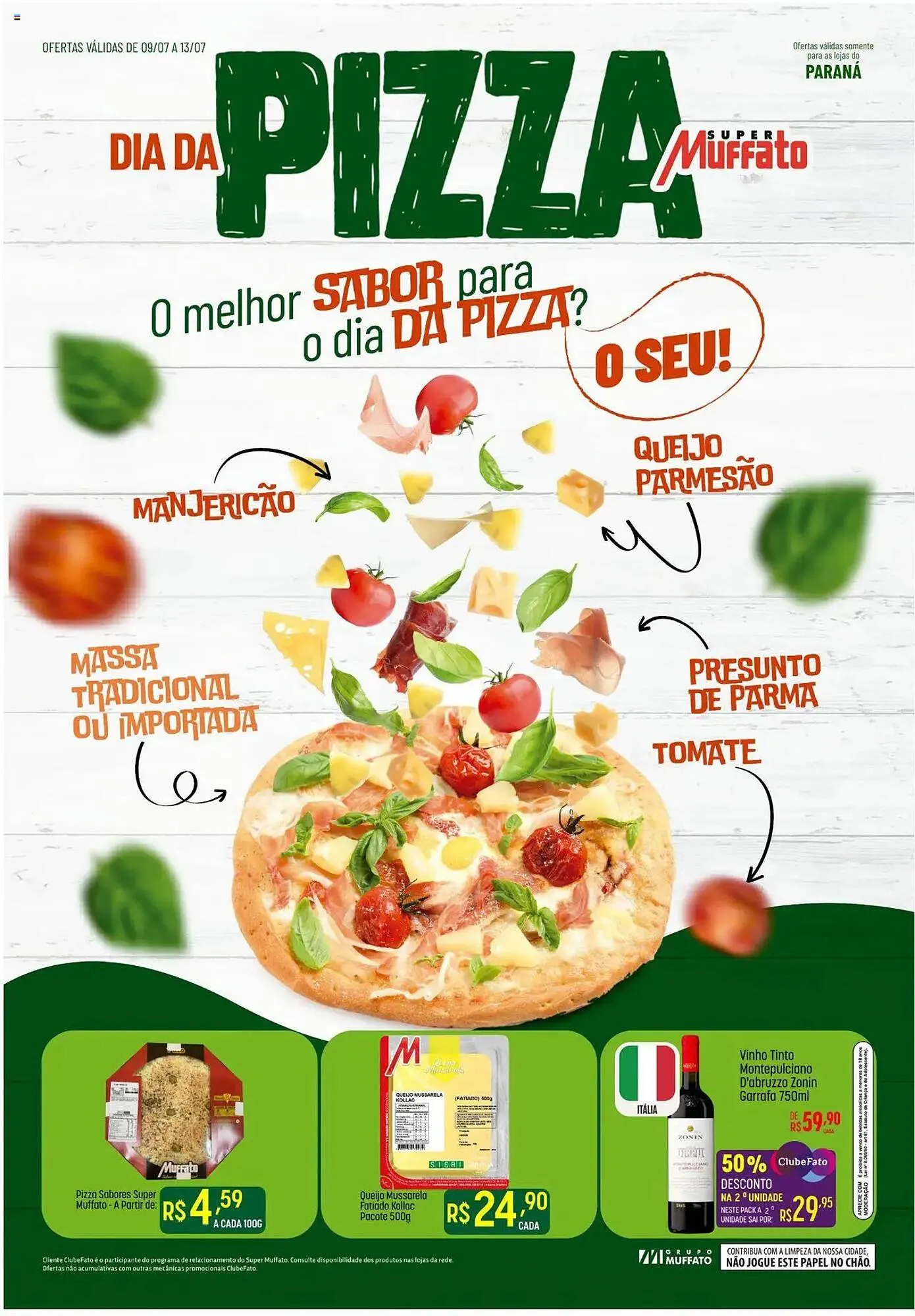 Encarte de Catálogo Muffato 9 de julho até 13 de julho 2025 - Pagina 1