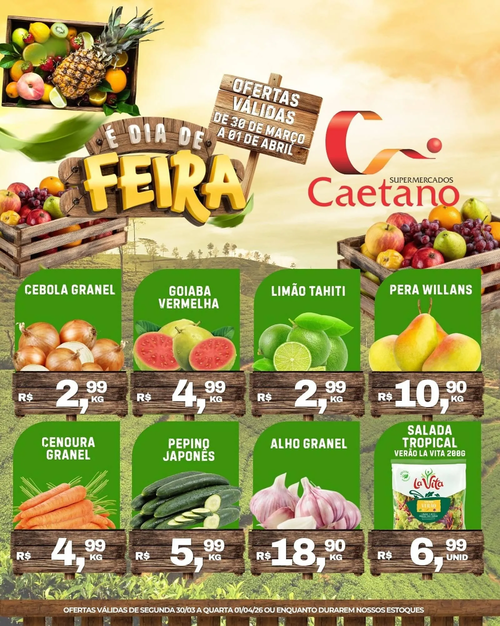Encarte de Catálogo Supermercados Caetano 30 de março até 1 de abril 2026 - Pagina 2