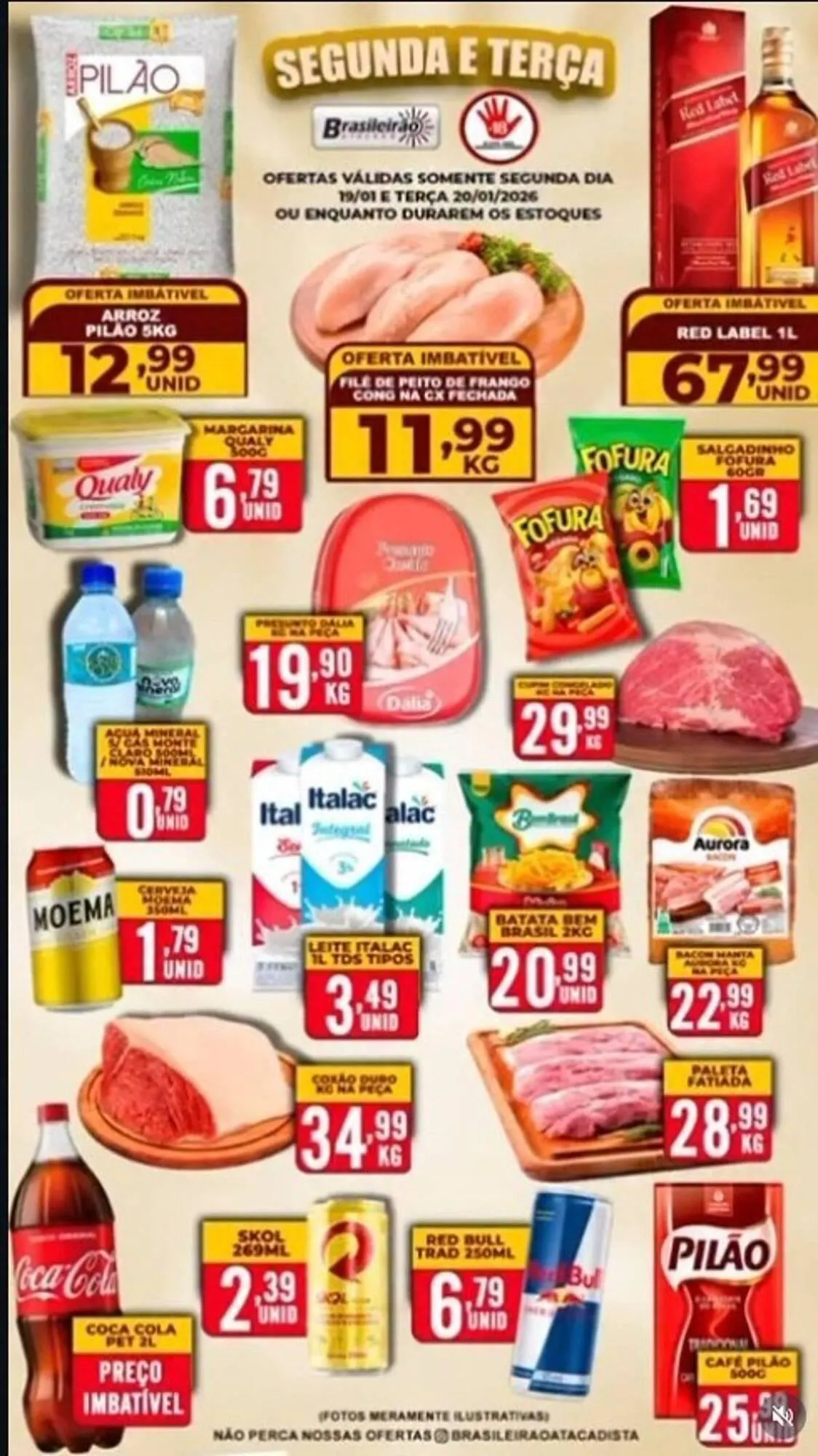 Encarte de Catálogo Brasil Atacadista 19 de janeiro até 20 de janeiro 2026 - Pagina 1