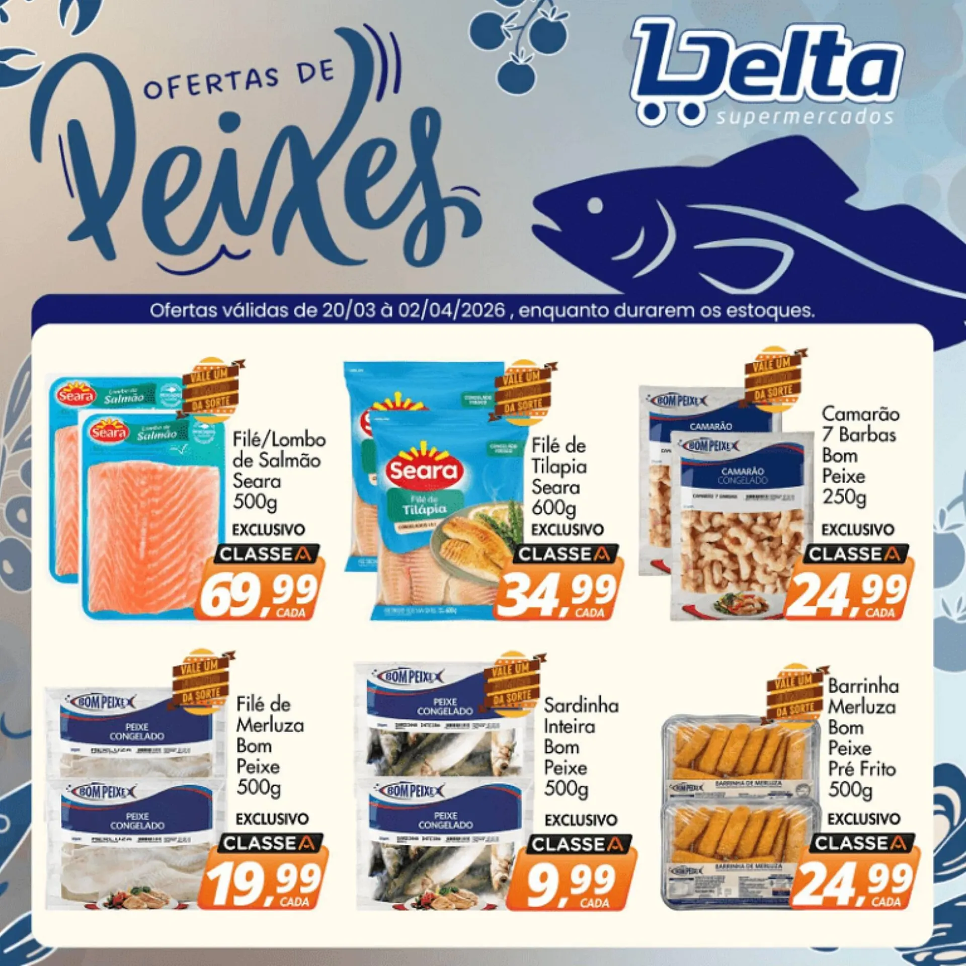 Encarte de Catálogo Delta Supermercados 20 de março até 4 de abril 2026 - Pagina 1