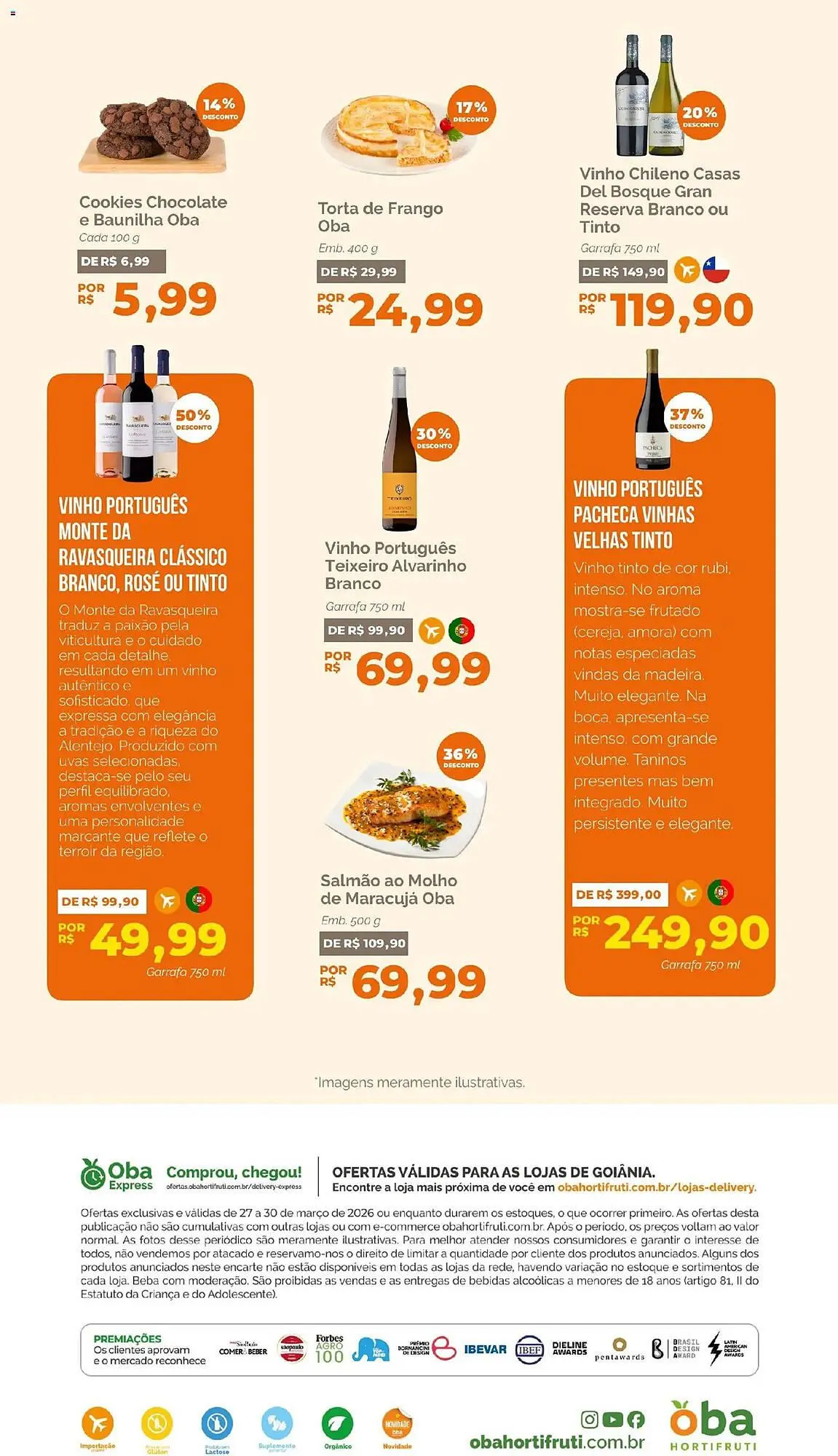 Encarte de Folheto Oba Hortifruti 27 de março até 31 de março 2026 - Pagina 7