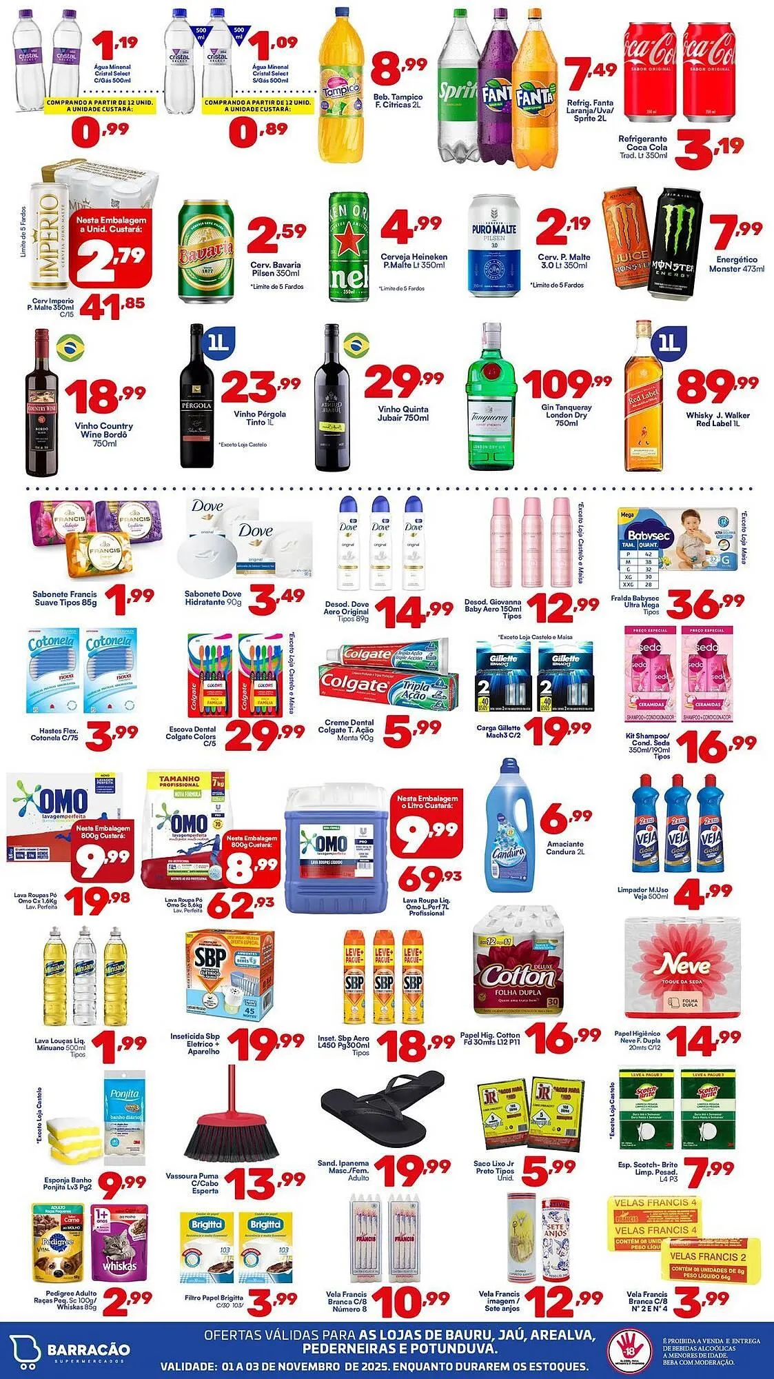 Encarte de Catálogo Barracão Supermercado 1 de novembro até 3 de novembro 2025 - Pagina 4