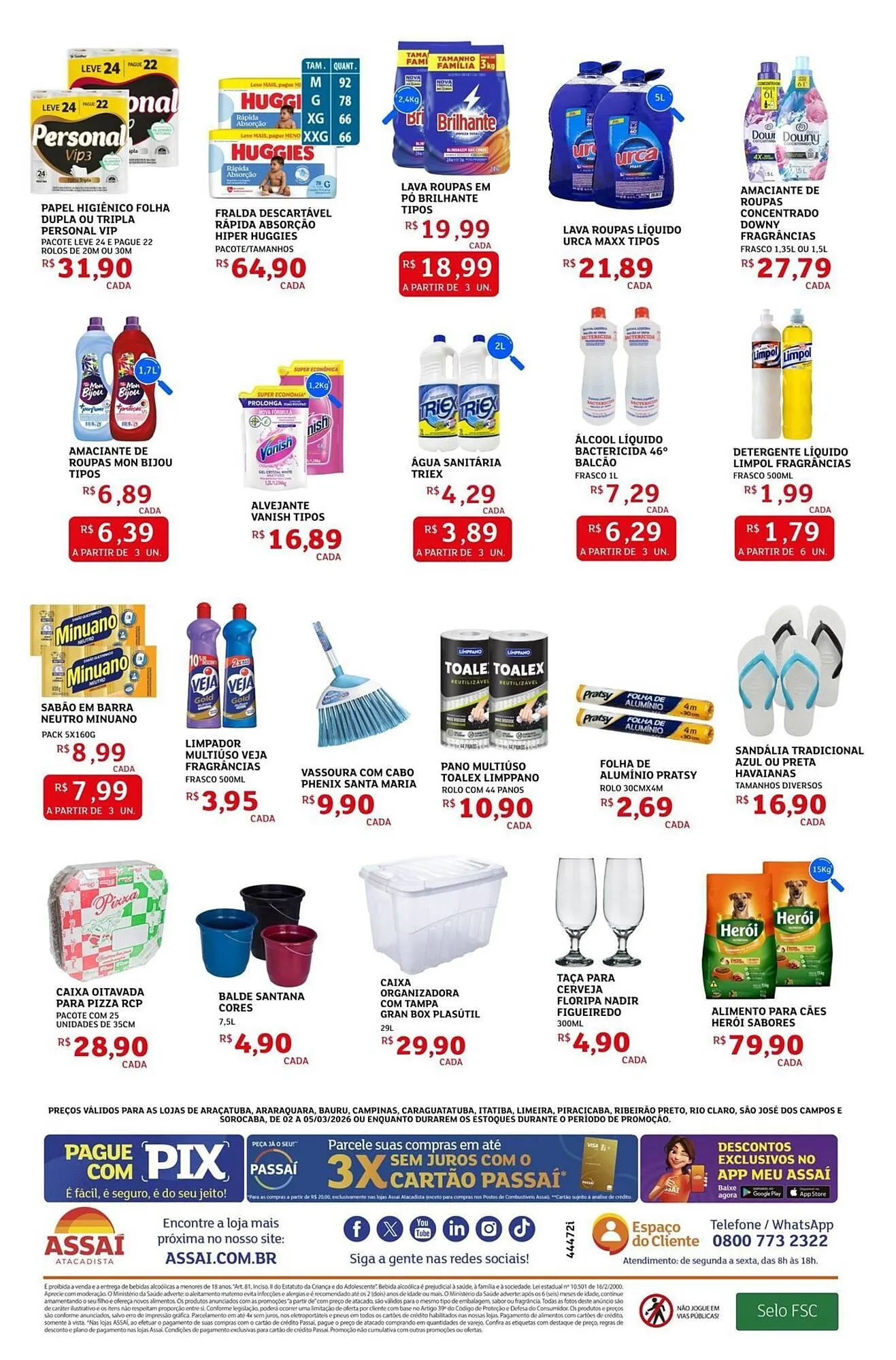 Encarte de Encarte Assaí Atacadista 2 de março até 5 de março 2026 - Pagina 4