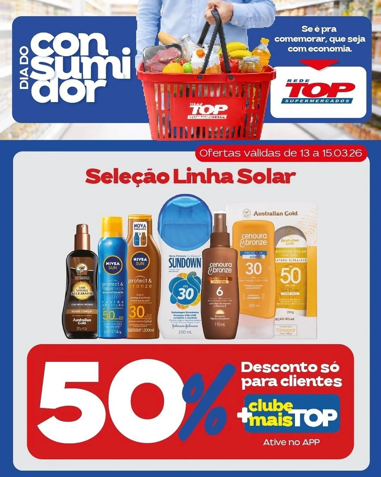 Encarte de Encarte Rede Top 13 de março até 15 de março 2026 - Pagina 1