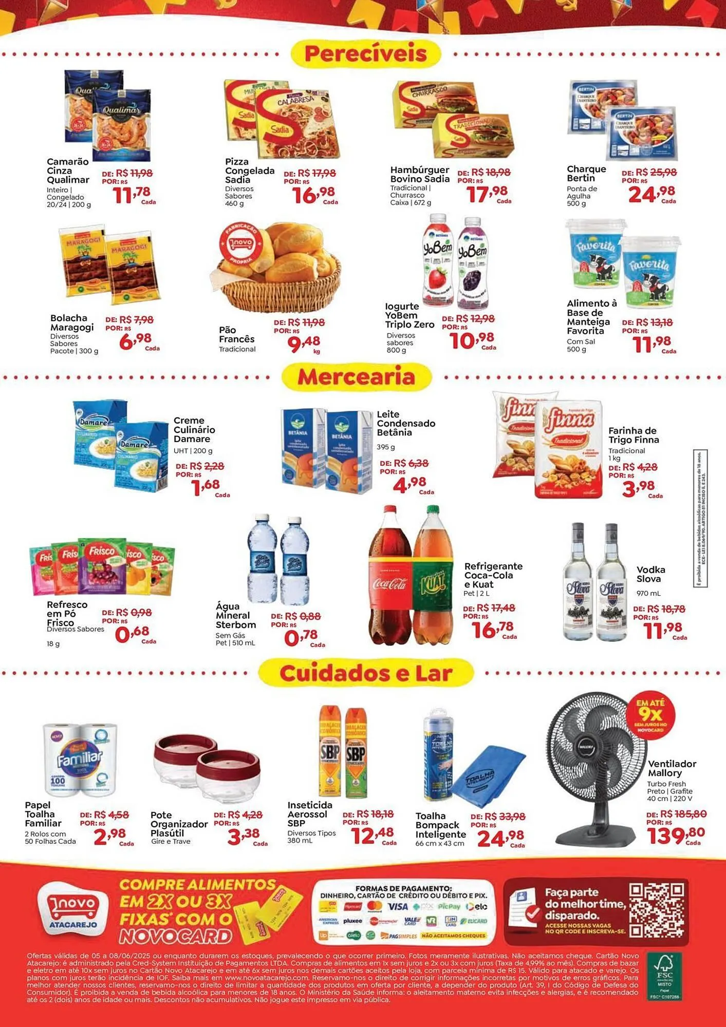 Encarte de Catálogo Novo Atacarejo 5 de junho até 9 de junho 2025 - Pagina 2