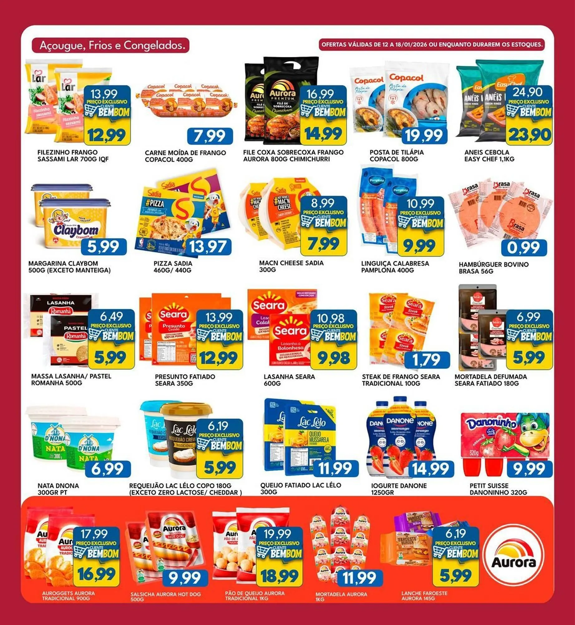 Encarte de Catálogo Rancho Bom Supermercados 12 de janeiro até 18 de janeiro 2026 - Pagina 5