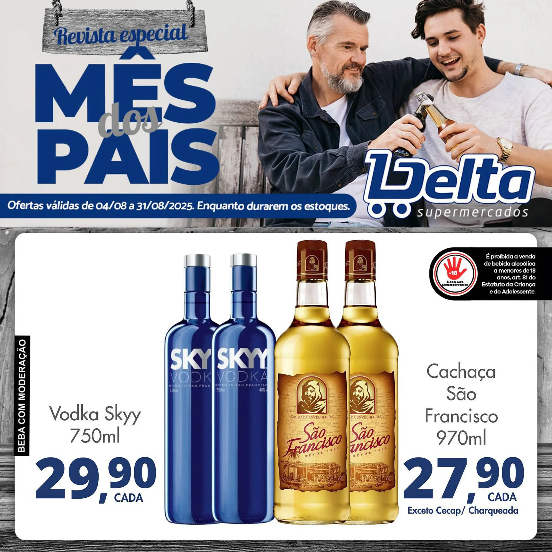 Encarte de Catálogo Delta Supermercados 5 de agosto até 31 de agosto 2025 - Pagina 4