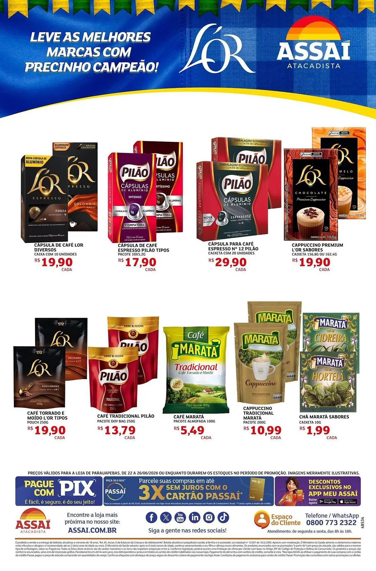 Encarte de Encarte Assaí Atacadista 23 de junho até 26 de junho 2026 - Pagina 2