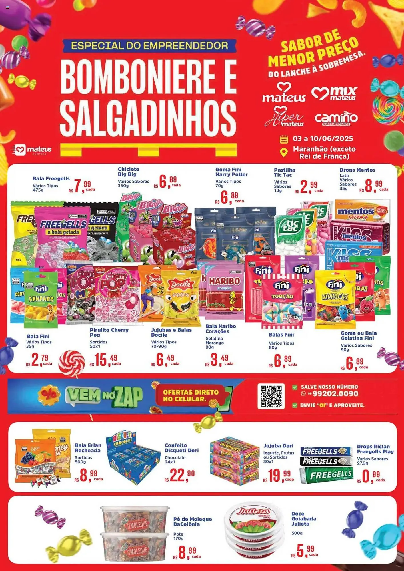 Encarte de Catálogo Supermercados Mateus 3 de junho até 10 de junho 2025 - Pagina 1