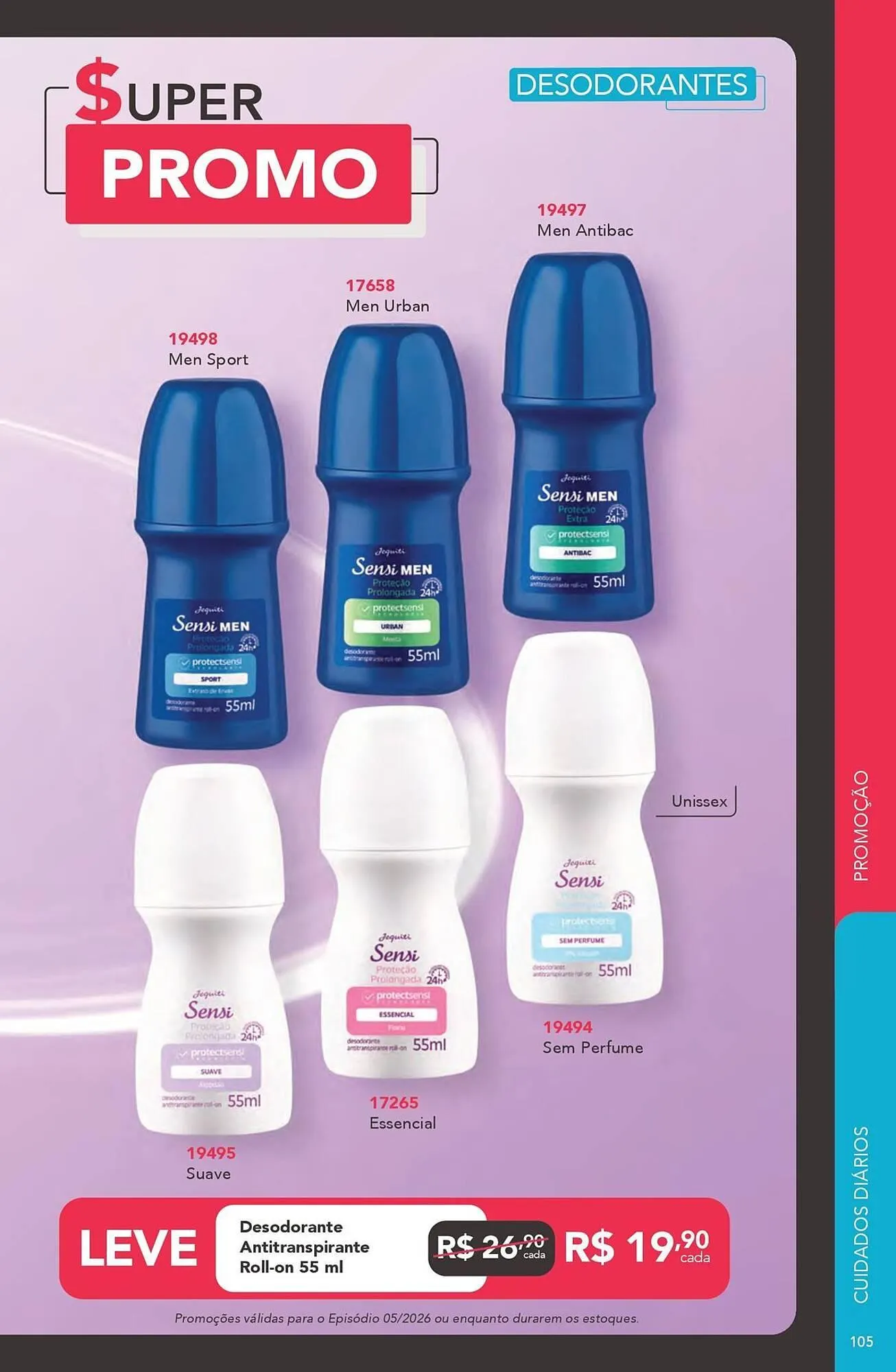 Encarte de Catálogo Jequiti 1 de maio até 31 de maio 2026 - Pagina 105