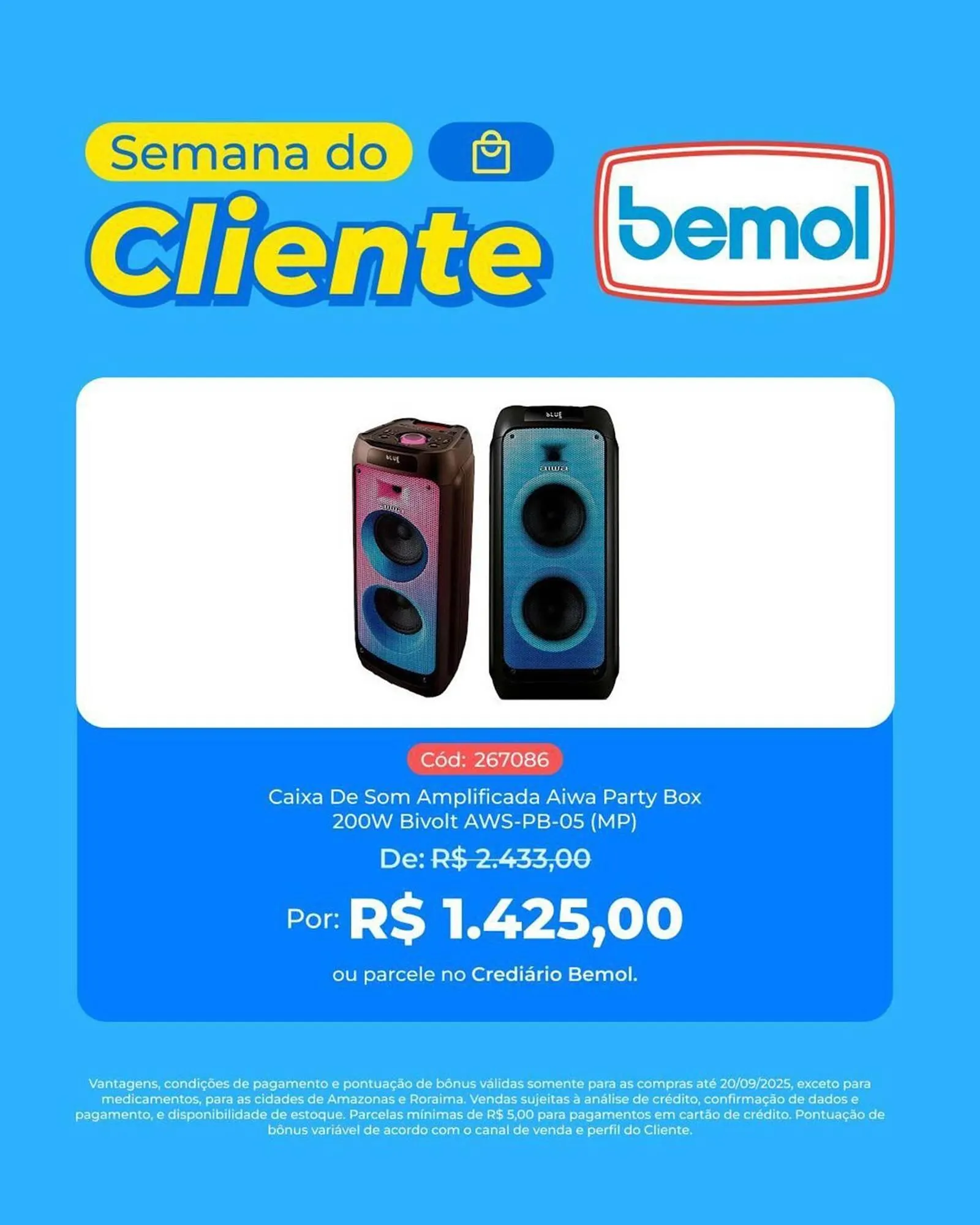 Encarte de Encarte Bemol 16 de setembro até 20 de setembro 2025 - Pagina 3