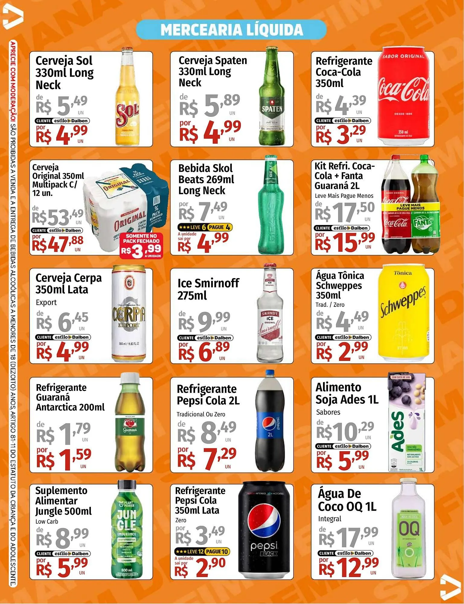 Encarte de Catálogo Supermercado Dalben 20 de fevereiro até 22 de fevereiro 2026 - Pagina 3